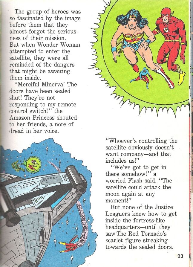 Read online Justice League of America in The Lunar Invaders comic -  Issue # Full - 23