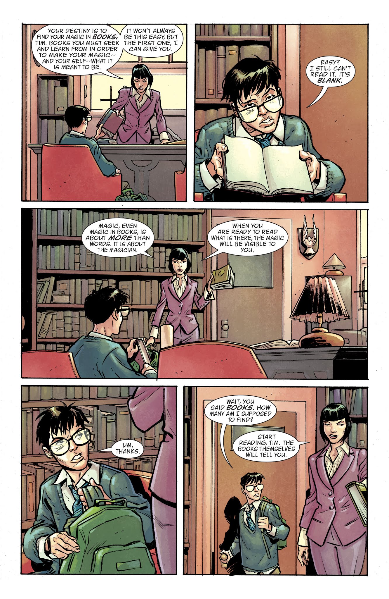 Read online Books of Magic (2018) comic -  Issue #1 - 16