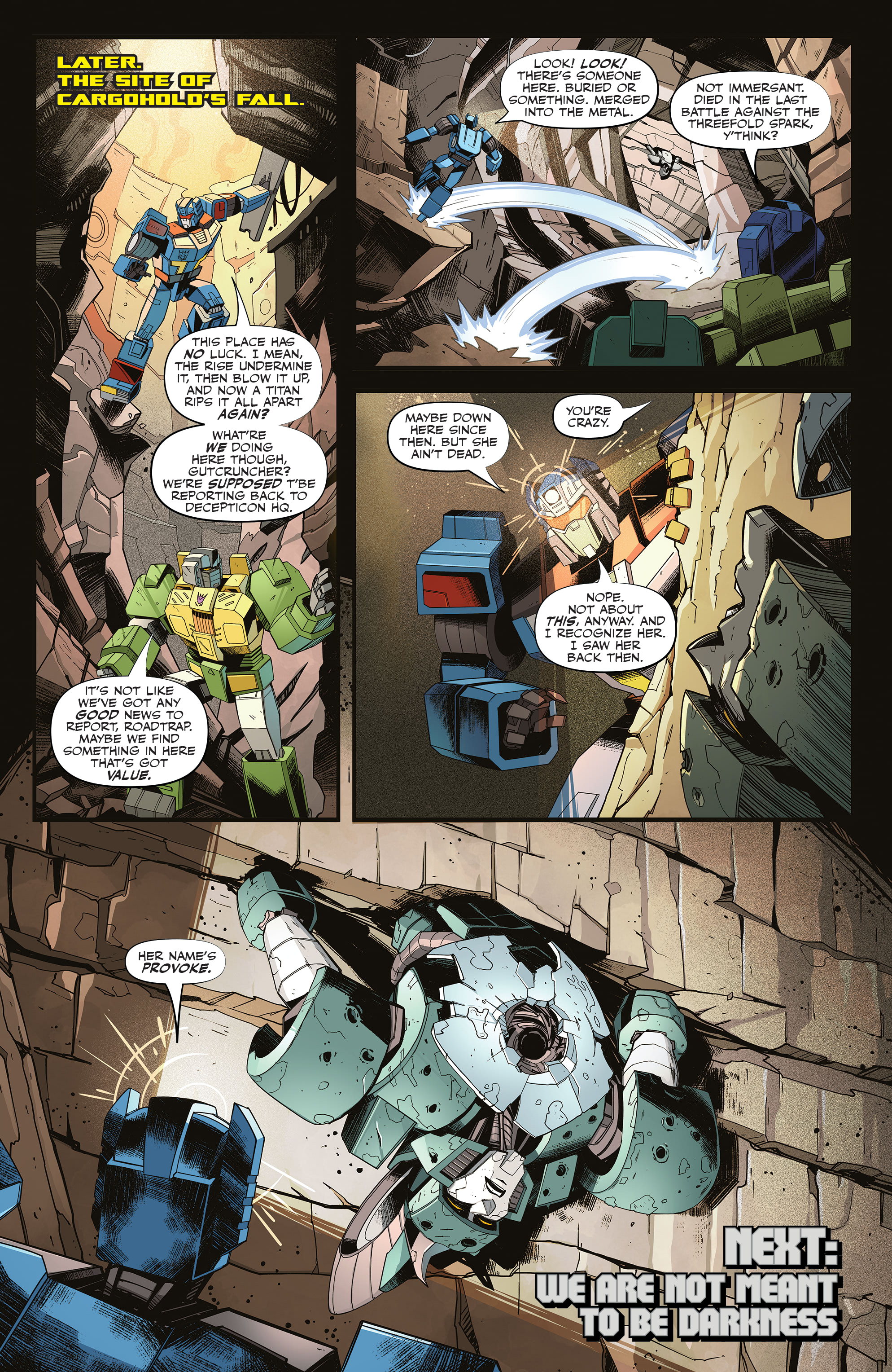 Read online Transformers (2019) comic -  Issue #29 - 24