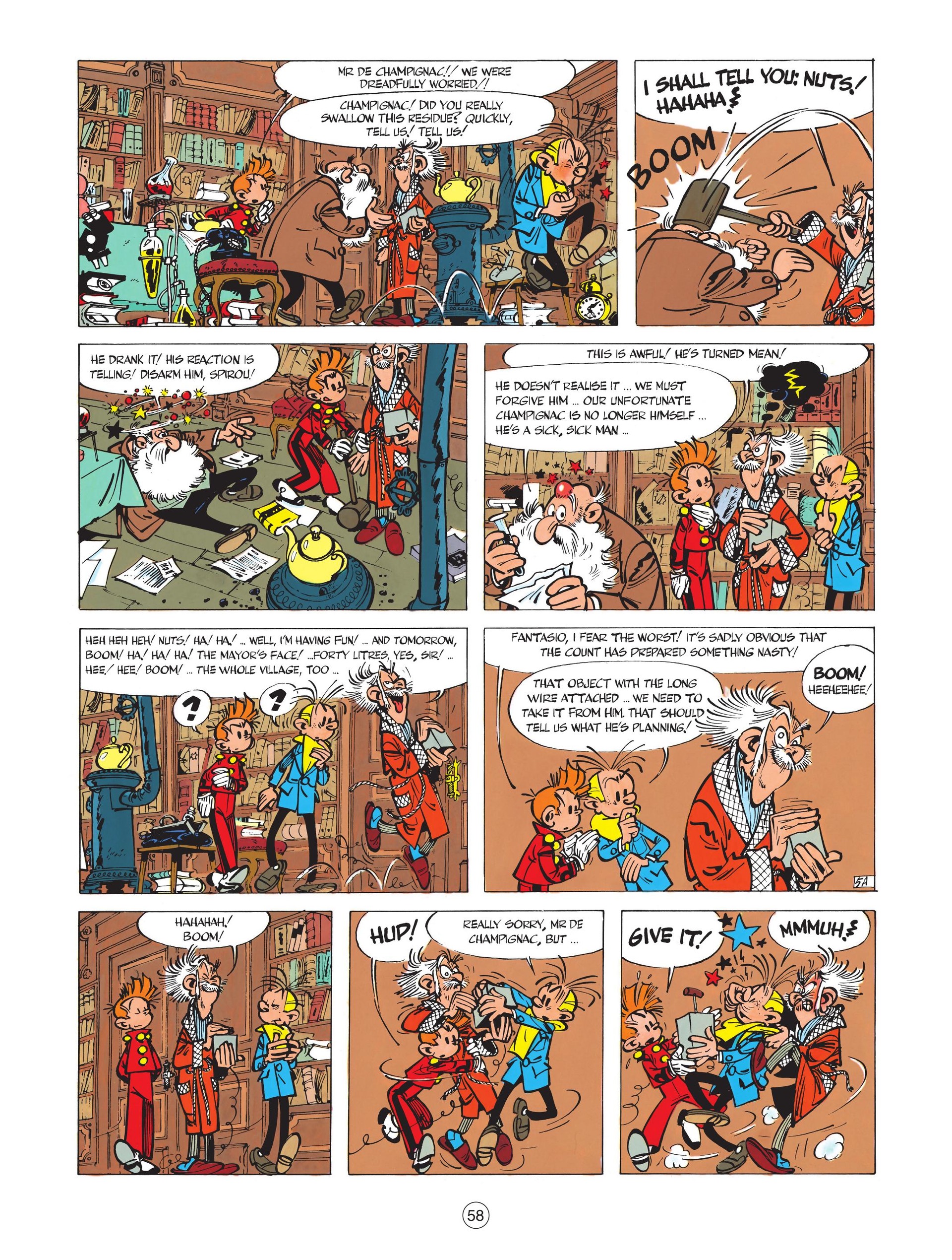 Read online Spirou & Fantasio (2009) comic -  Issue #19 - 60