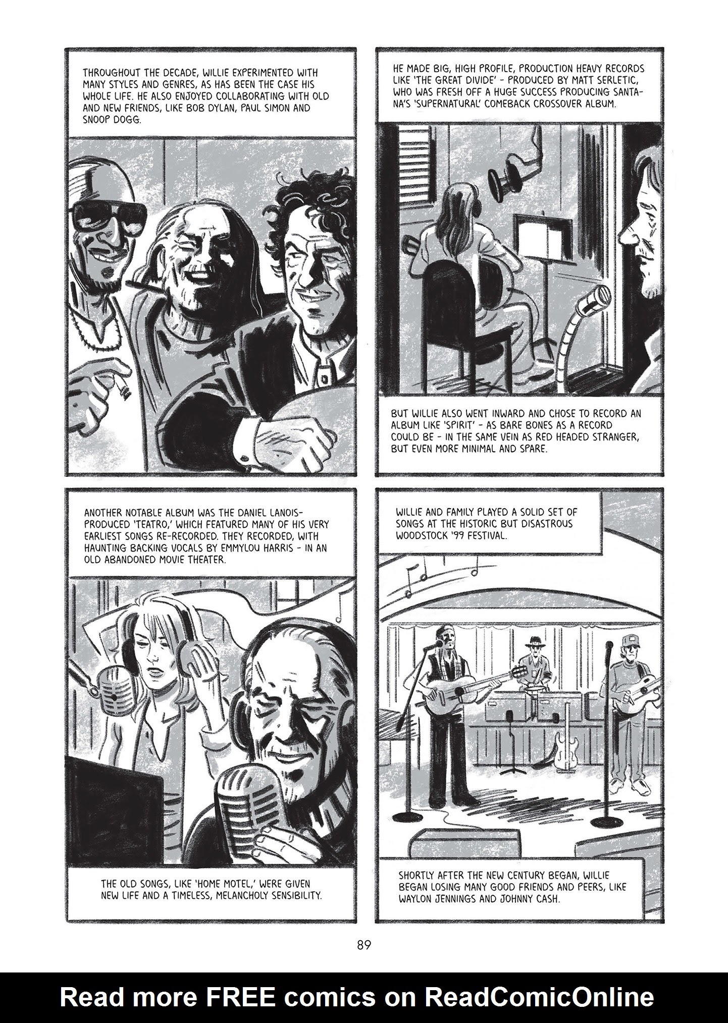 Read online Willie Nelson: A Graphic History comic -  Issue # TPB - 83