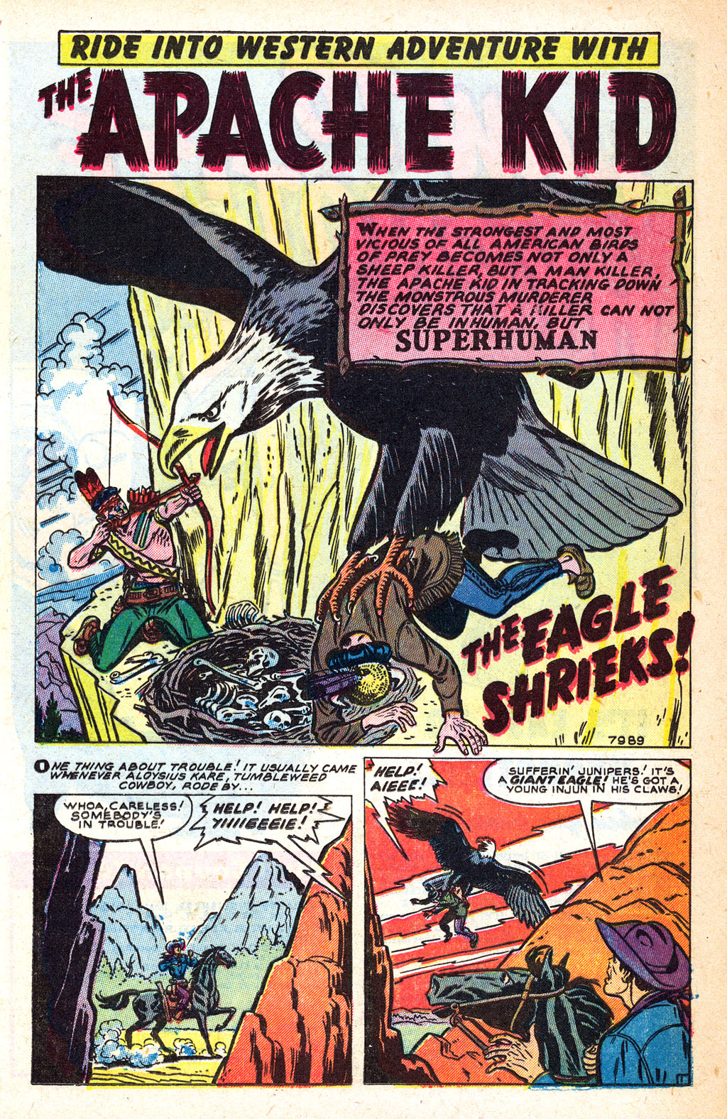 Read online Apache Kid comic -  Issue #4 - 12