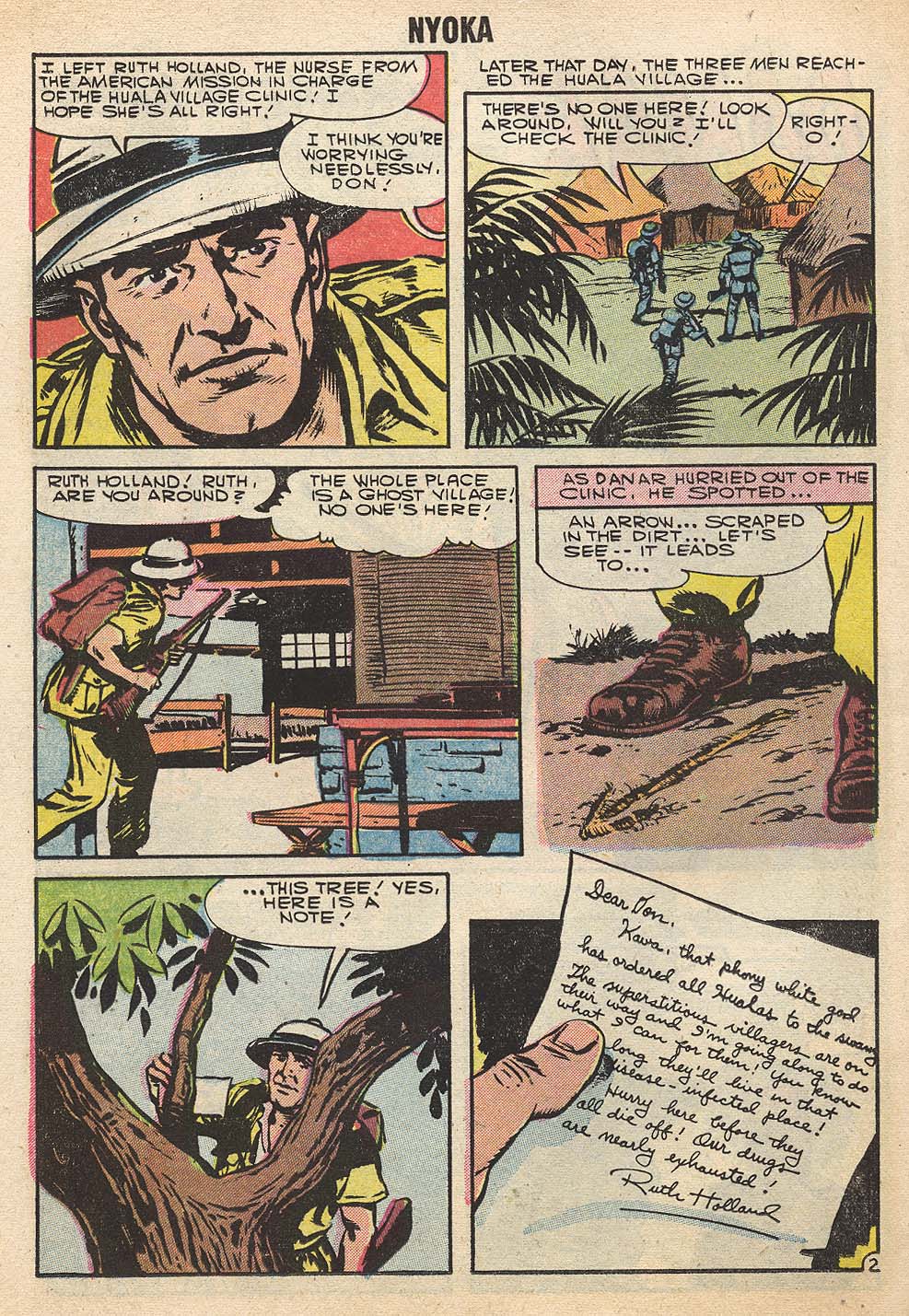Read online Nyoka the Jungle Girl (1955) comic -  Issue #20 - 26