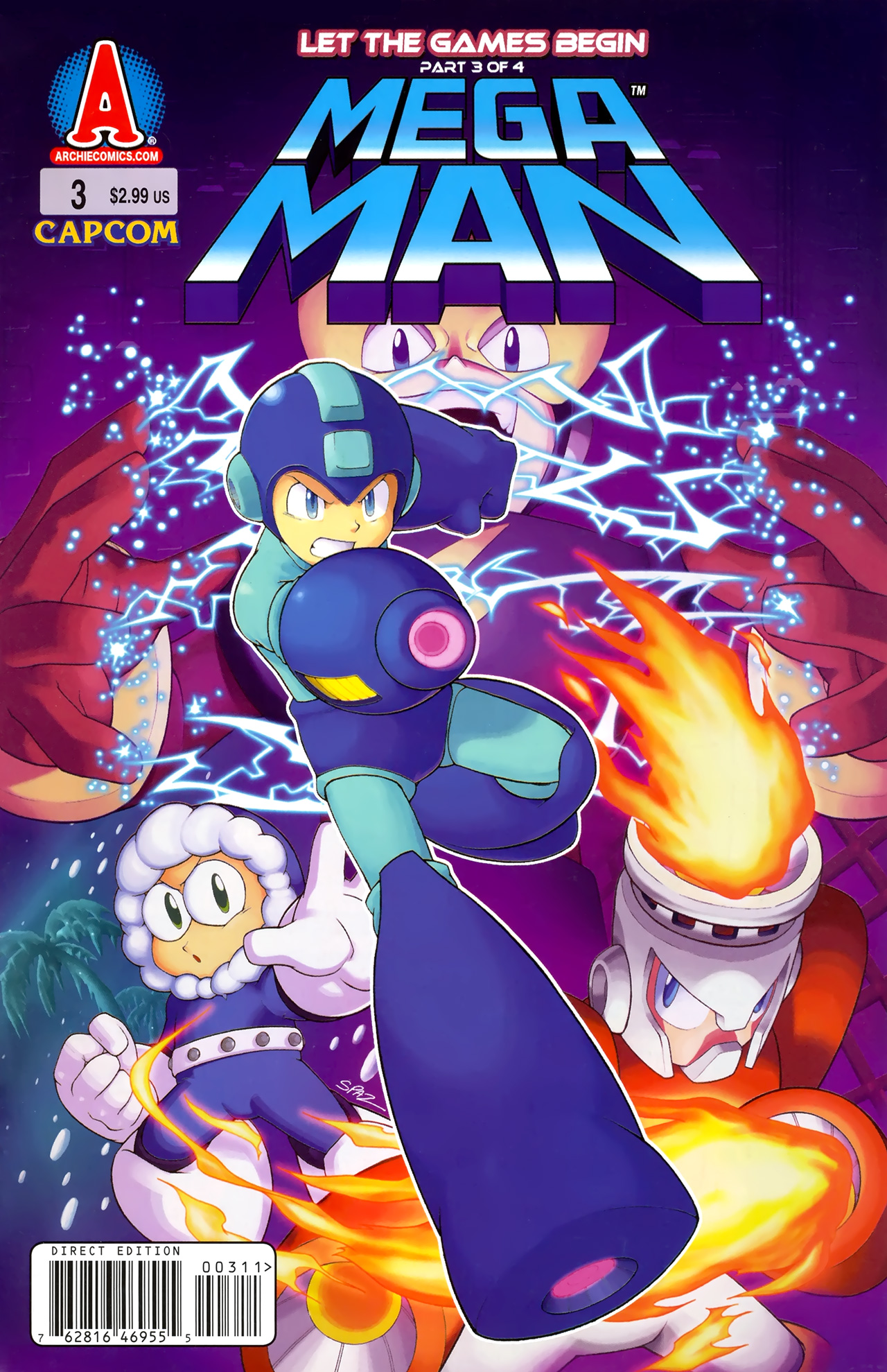 Read online Mega Man comic -  Issue #3 - 1