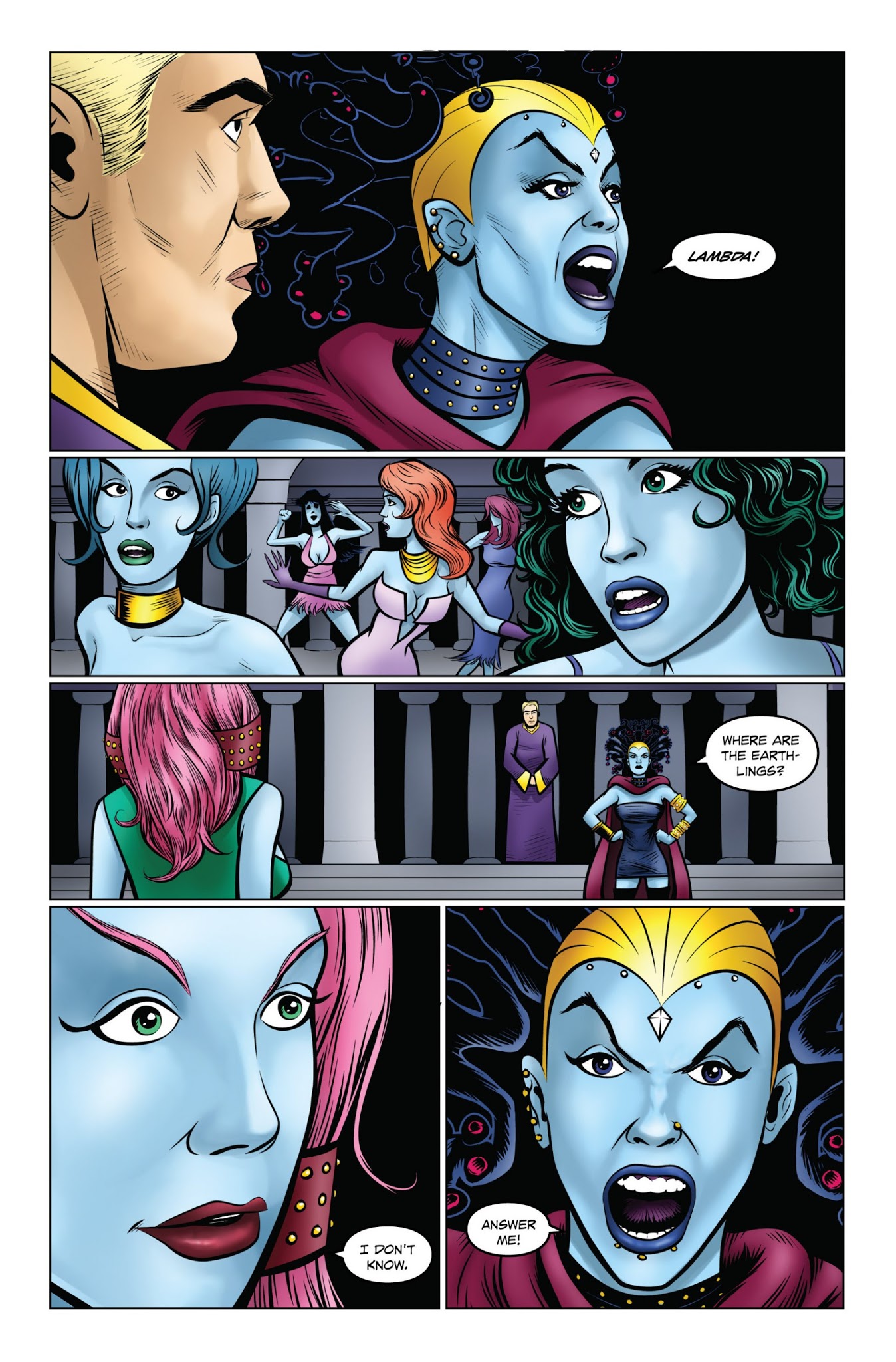Read online Space Women Beyond the Stratosphere comic -  Issue # TPB - 87