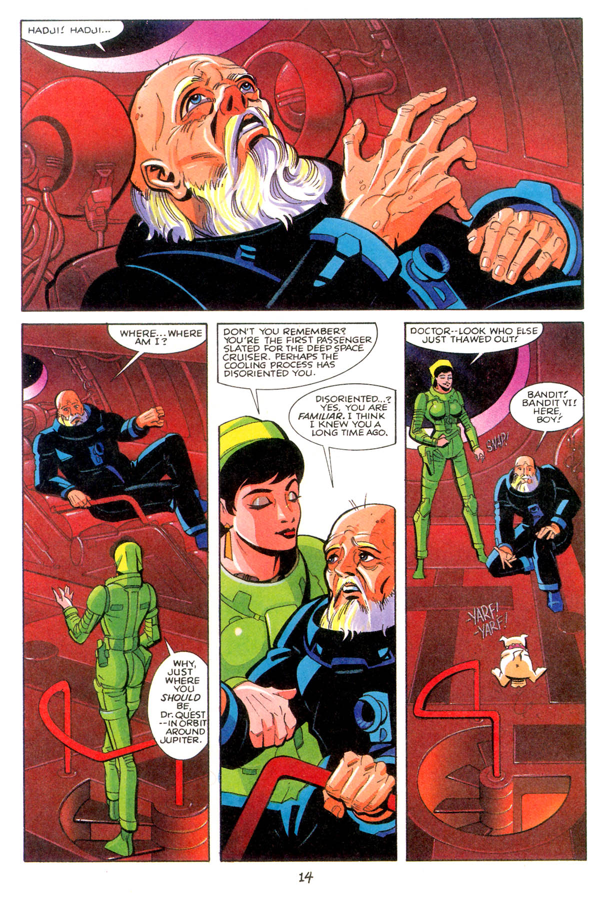 Read online Jonny Quest comic -  Issue #8 - 17