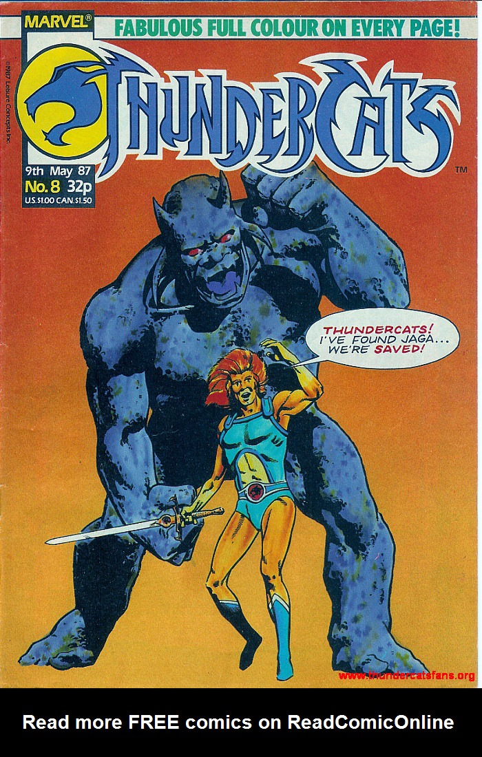 Read online ThunderCats (1987) comic -  Issue #8 - 1