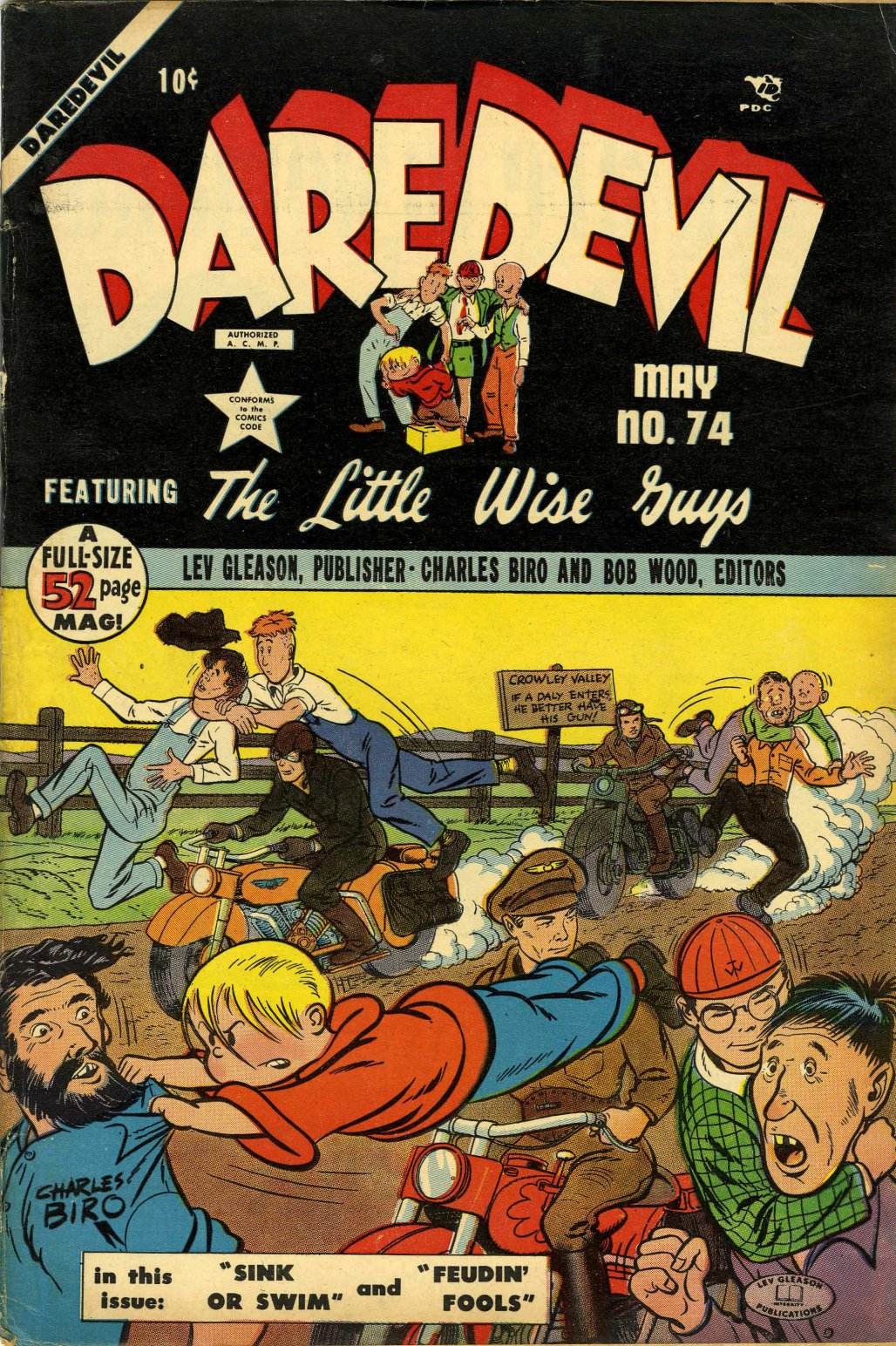 Read online Daredevil (1941) comic -  Issue #74 - 1