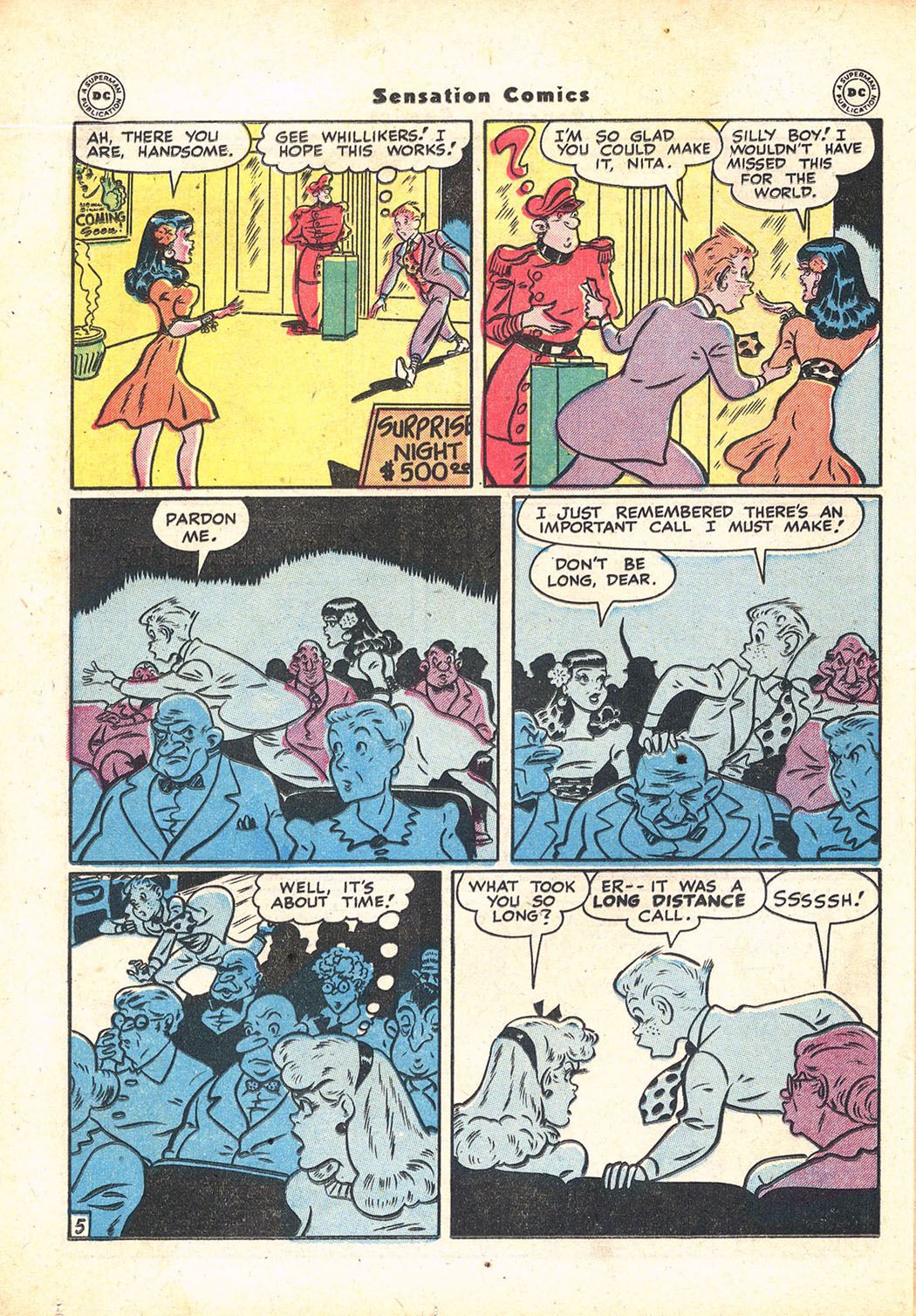Read online Sensation (Mystery) Comics comic -  Issue #71 - 36