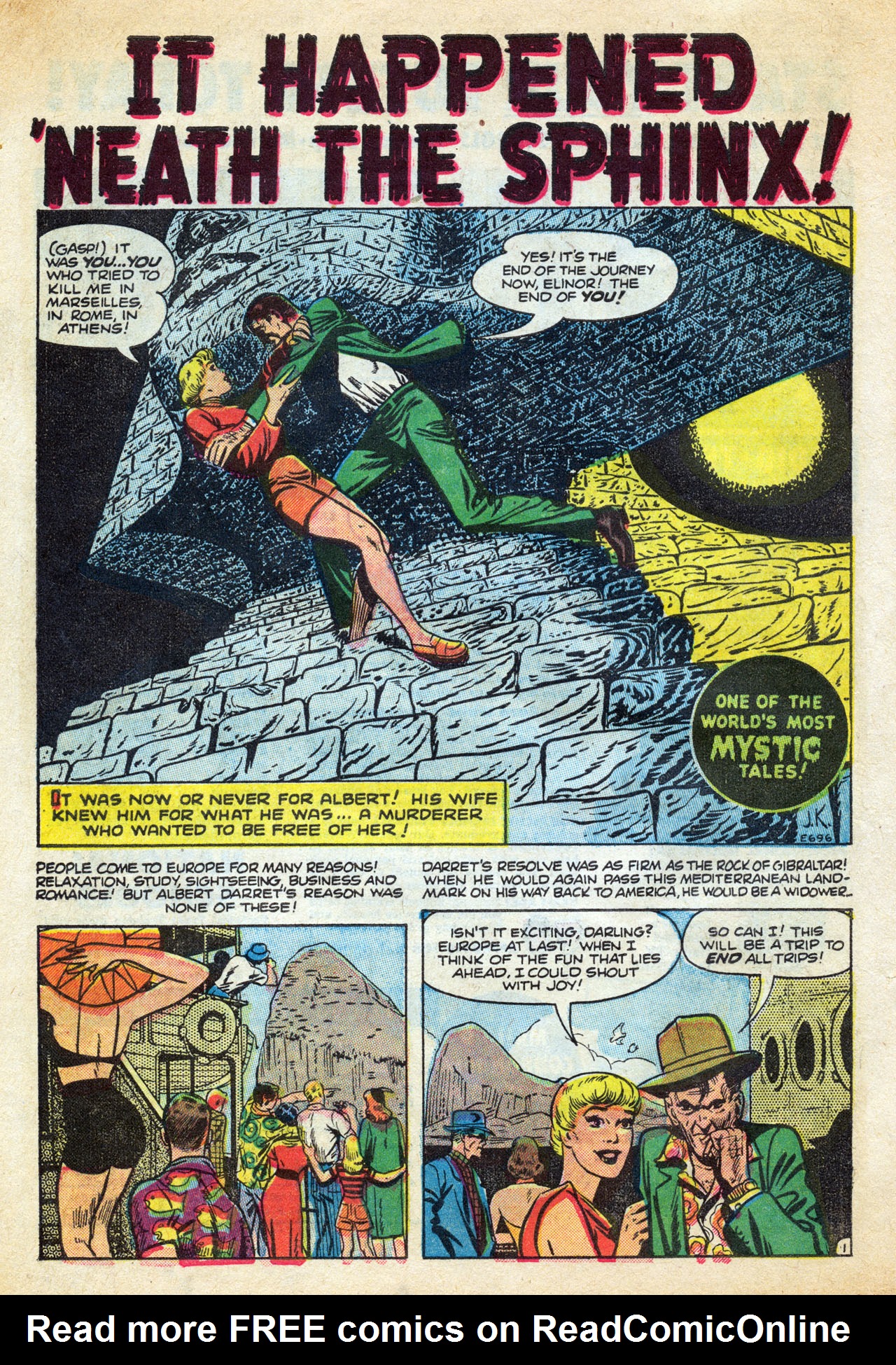 Read online Mystic (1951) comic -  Issue #33 - 10
