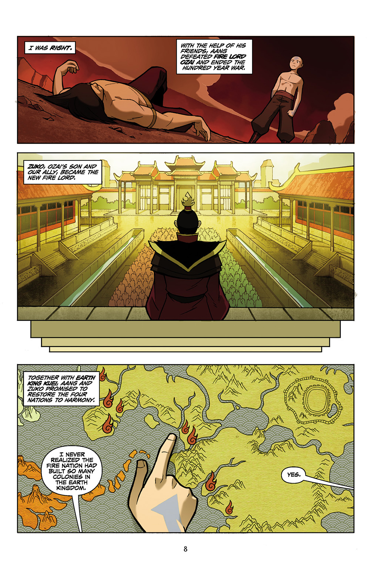 Read online Nickelodeon Avatar: The Last Airbender - The Promise comic -  Issue # Part 1 - 9