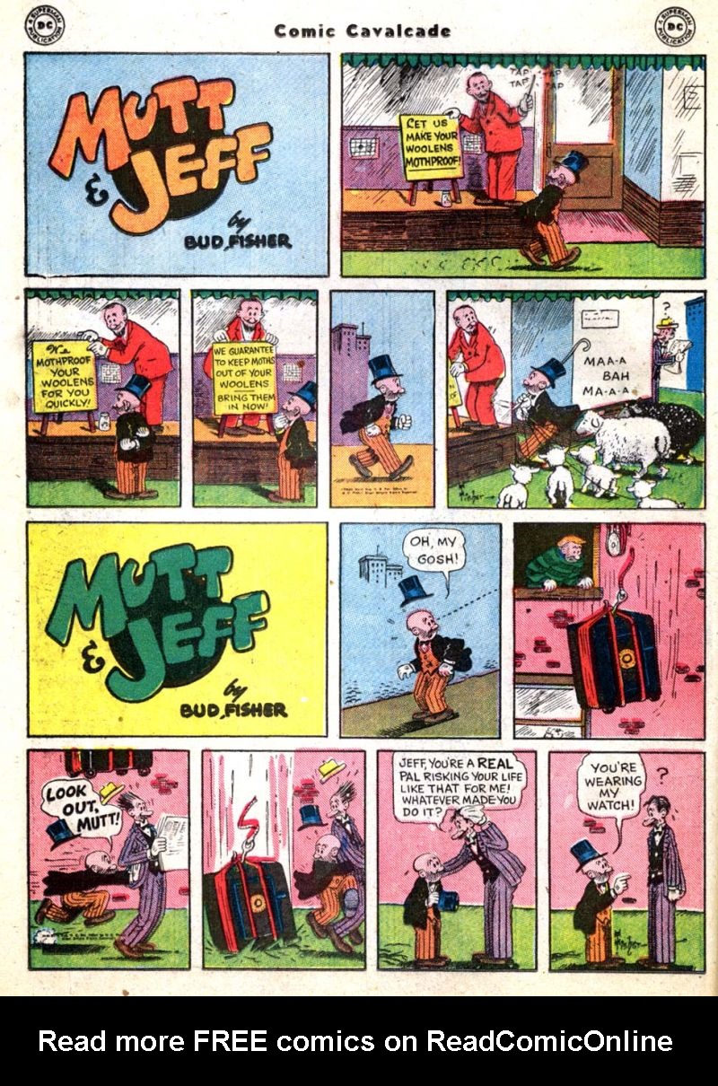 Read online Comic Cavalcade comic -  Issue #15 - 26