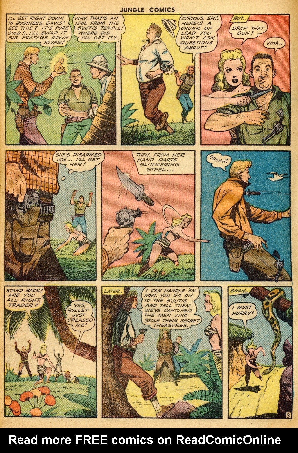 Read online Jungle Comics comic -  Issue #51 - 51