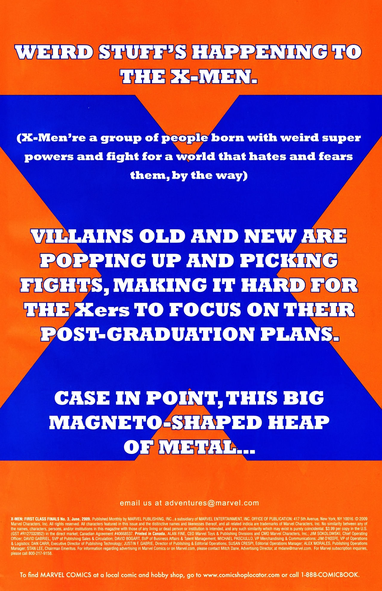 Read online X-Men: First Class Finals comic -  Issue #3 - 4