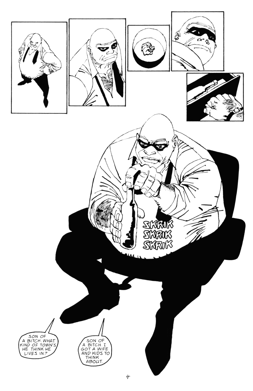Read online Sin City: Hell and Back comic -  Issue #3 - 6