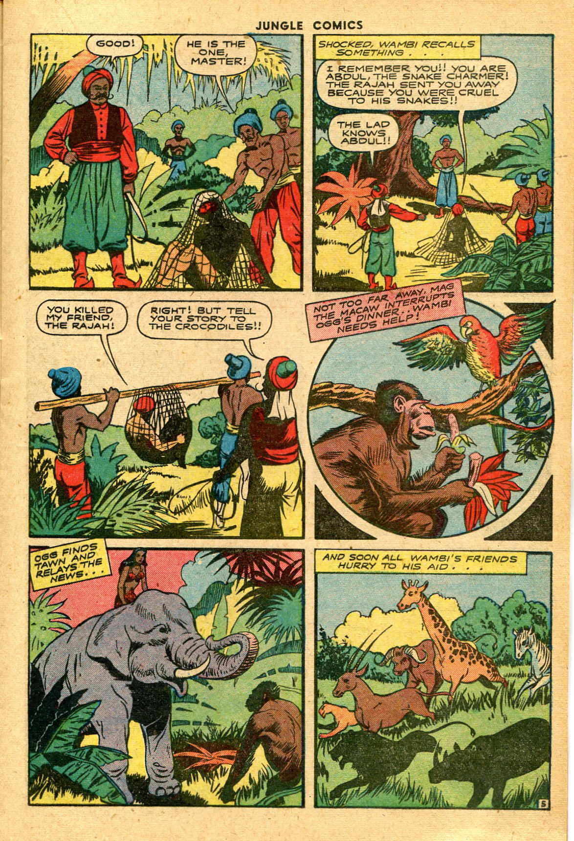 Read online Jungle Comics comic -  Issue #67 - 19