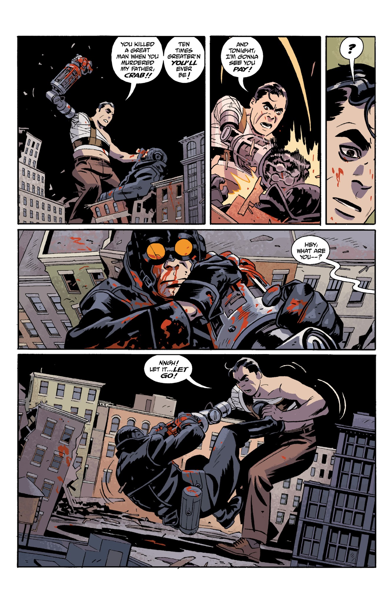 Read online Lobster Johnson: Get the Lobster comic -  Issue # TPB - 94