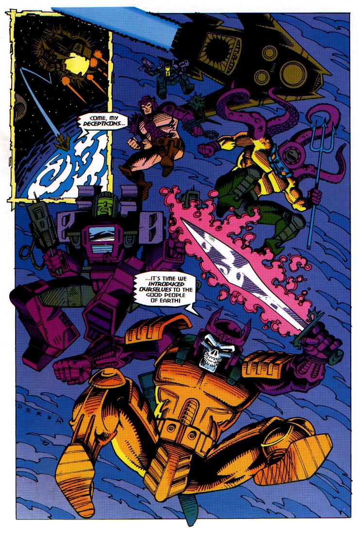 Read online Transformers: Generation 2 (1994) comic -  Issue #4 - 6
