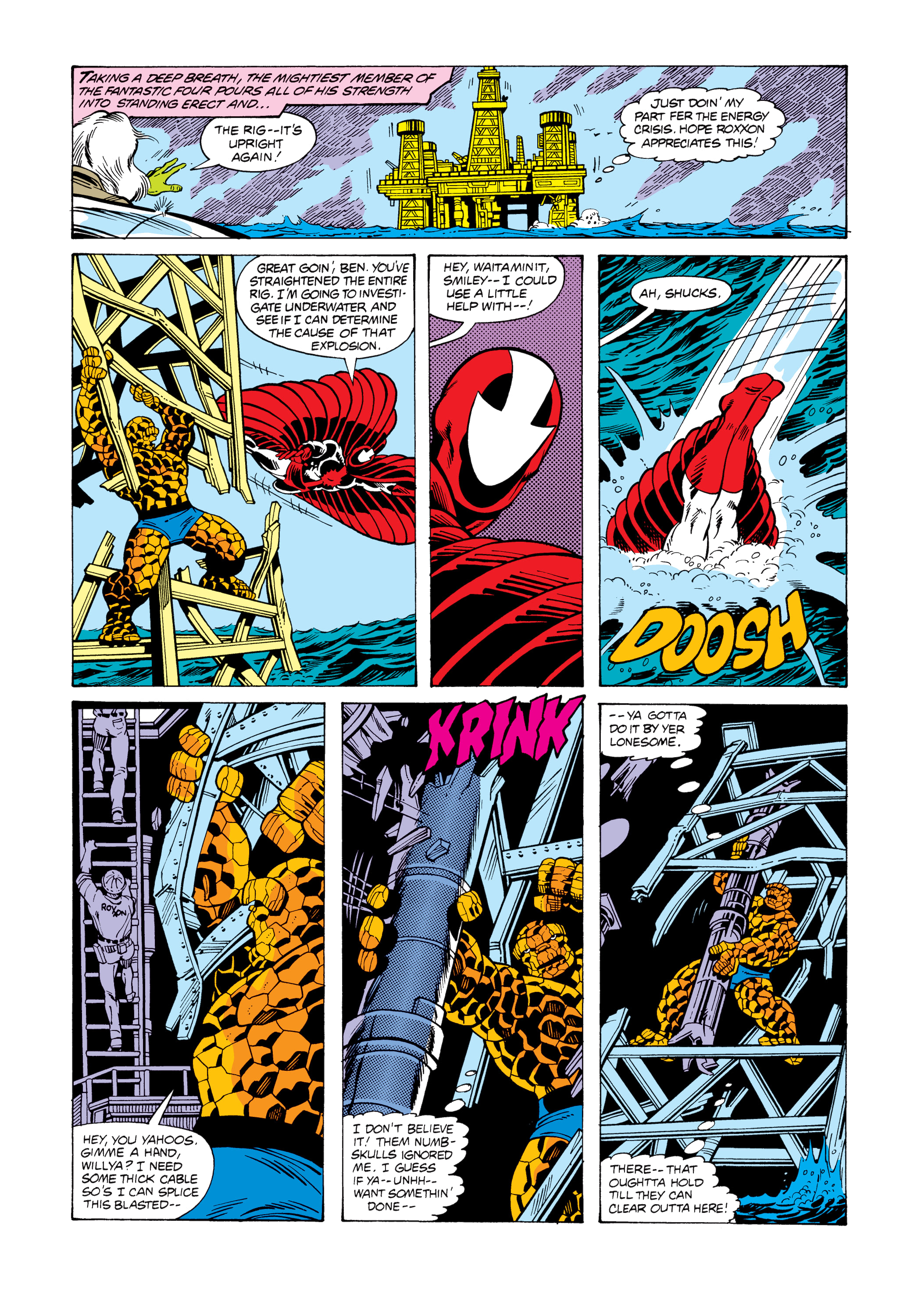 Read online Marvel Masterworks: Marvel Two-In-One comic -  Issue # TPB 6 (Part 1) - 76