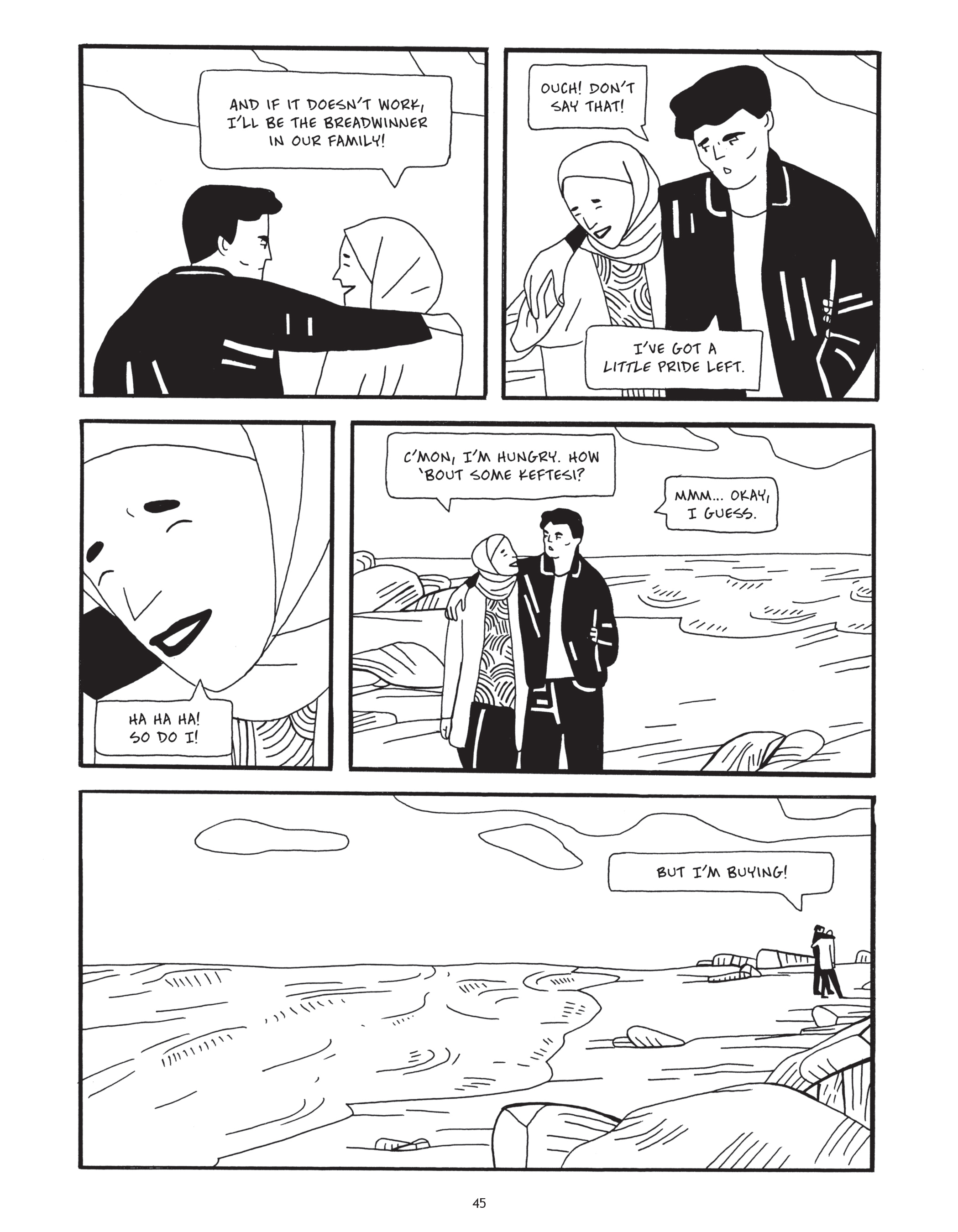 Read online After the Spring: A Story of Tunisian Youth comic -  Issue # TPB - 45