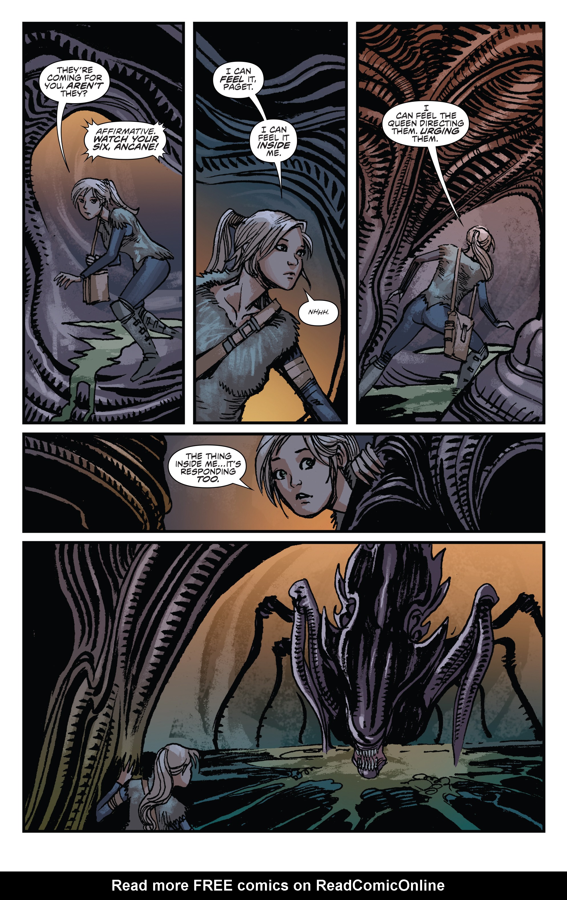 Read online Aliens: Life And Death comic -  Issue #3 - 20