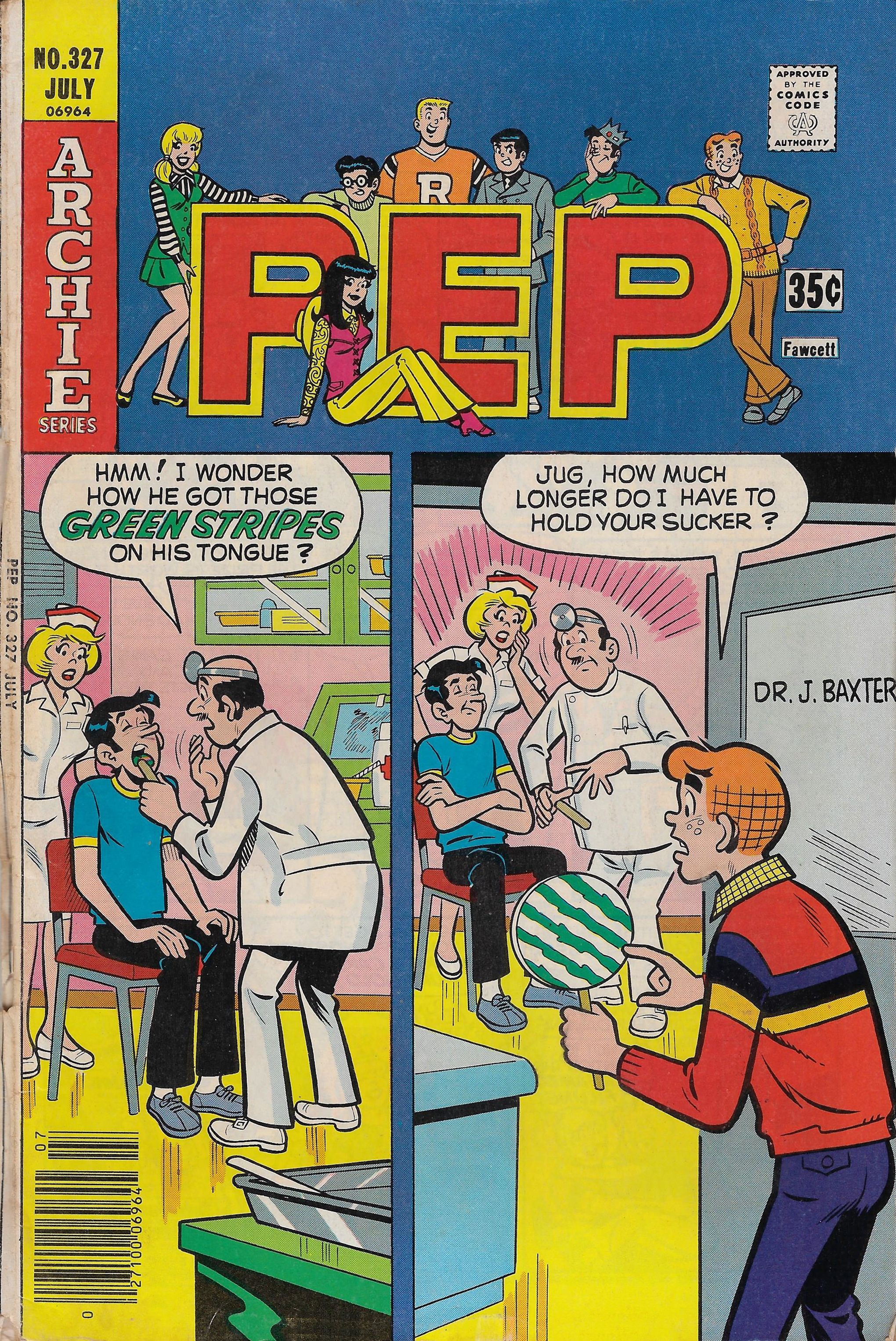 Read online Pep Comics comic -  Issue #327 - 1
