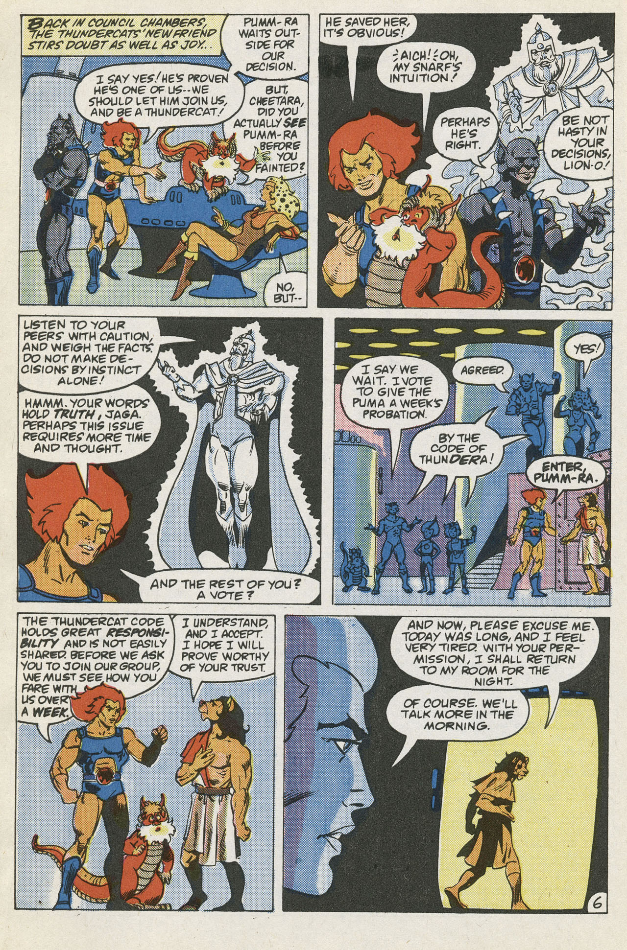 Read online ThunderCats (1985) comic -  Issue #18 - 10