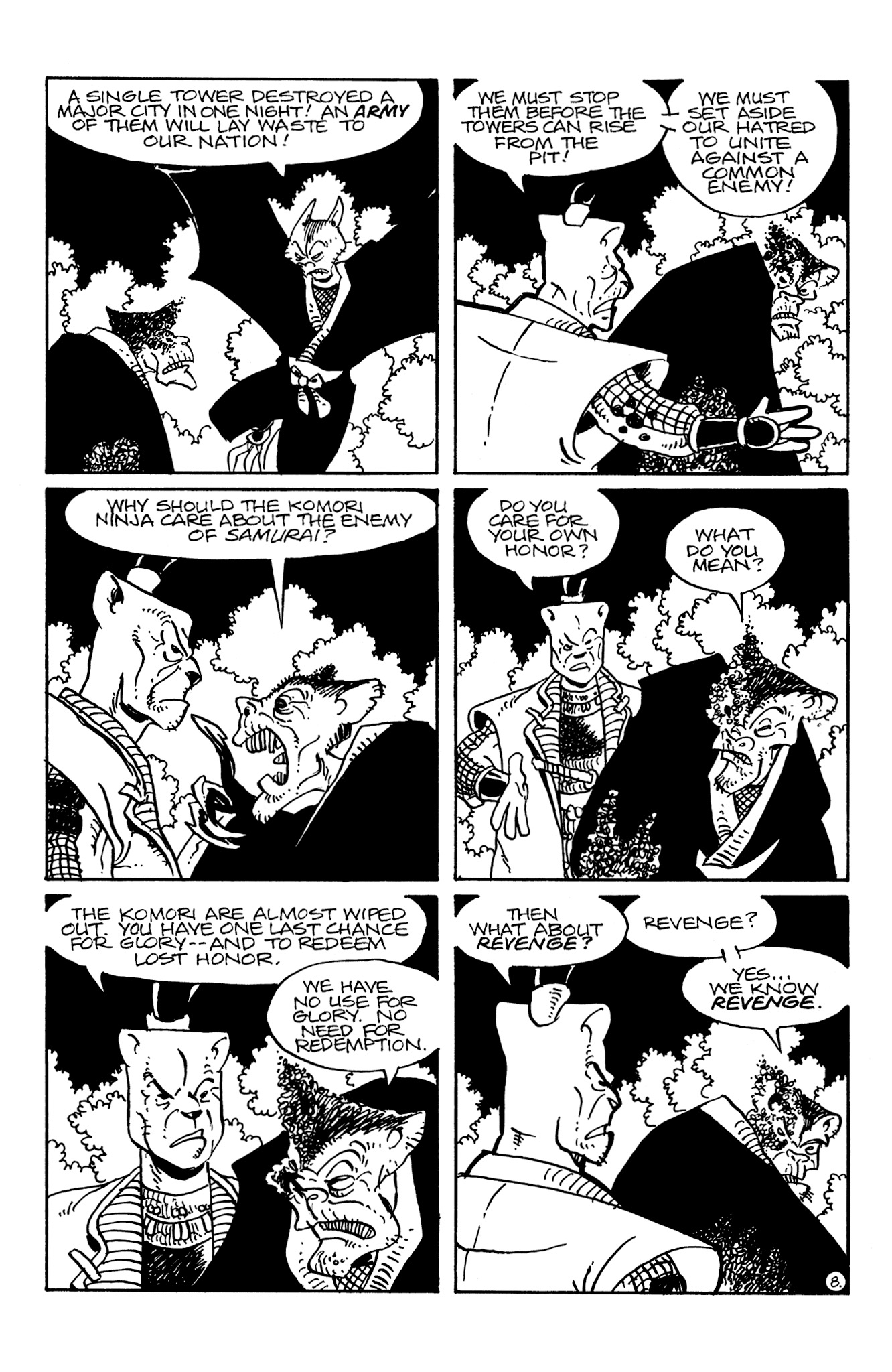 Read online Usagi Yojimbo: Senso comic -  Issue #5 - 10