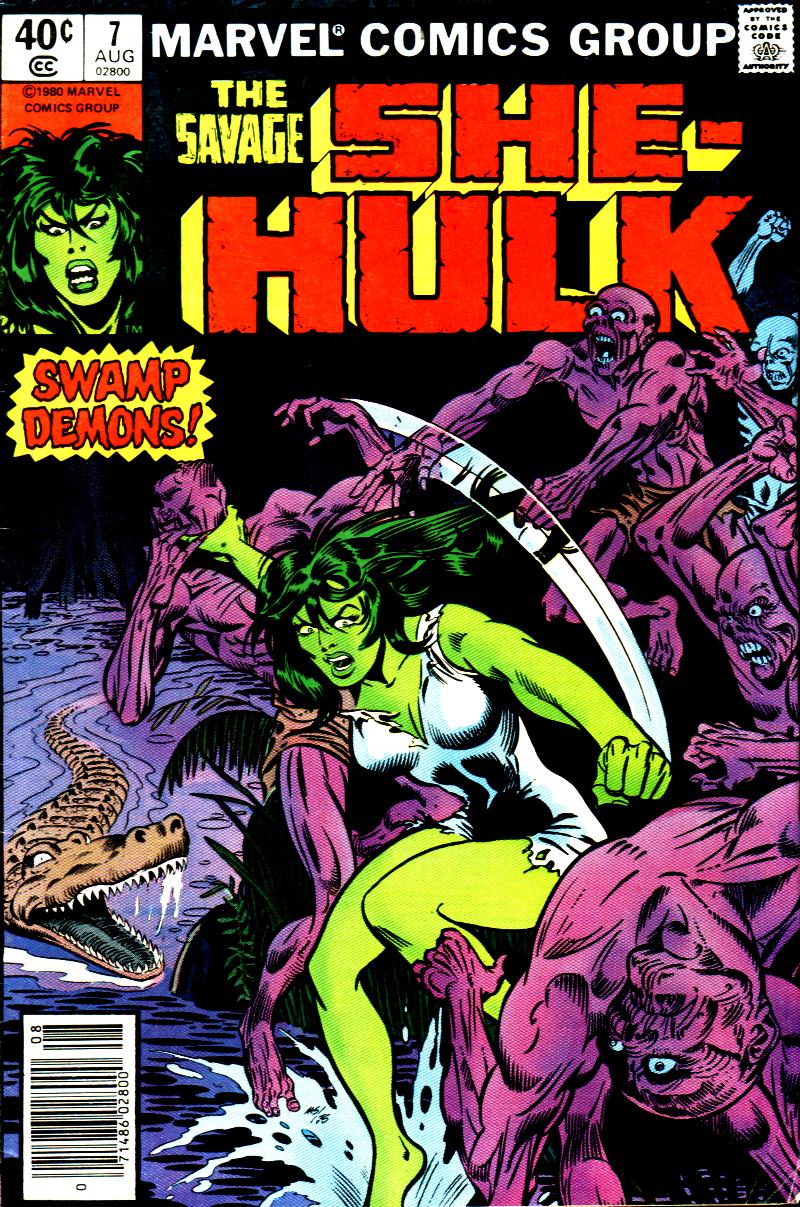 Read online The Savage She-Hulk comic -  Issue #7 - 1