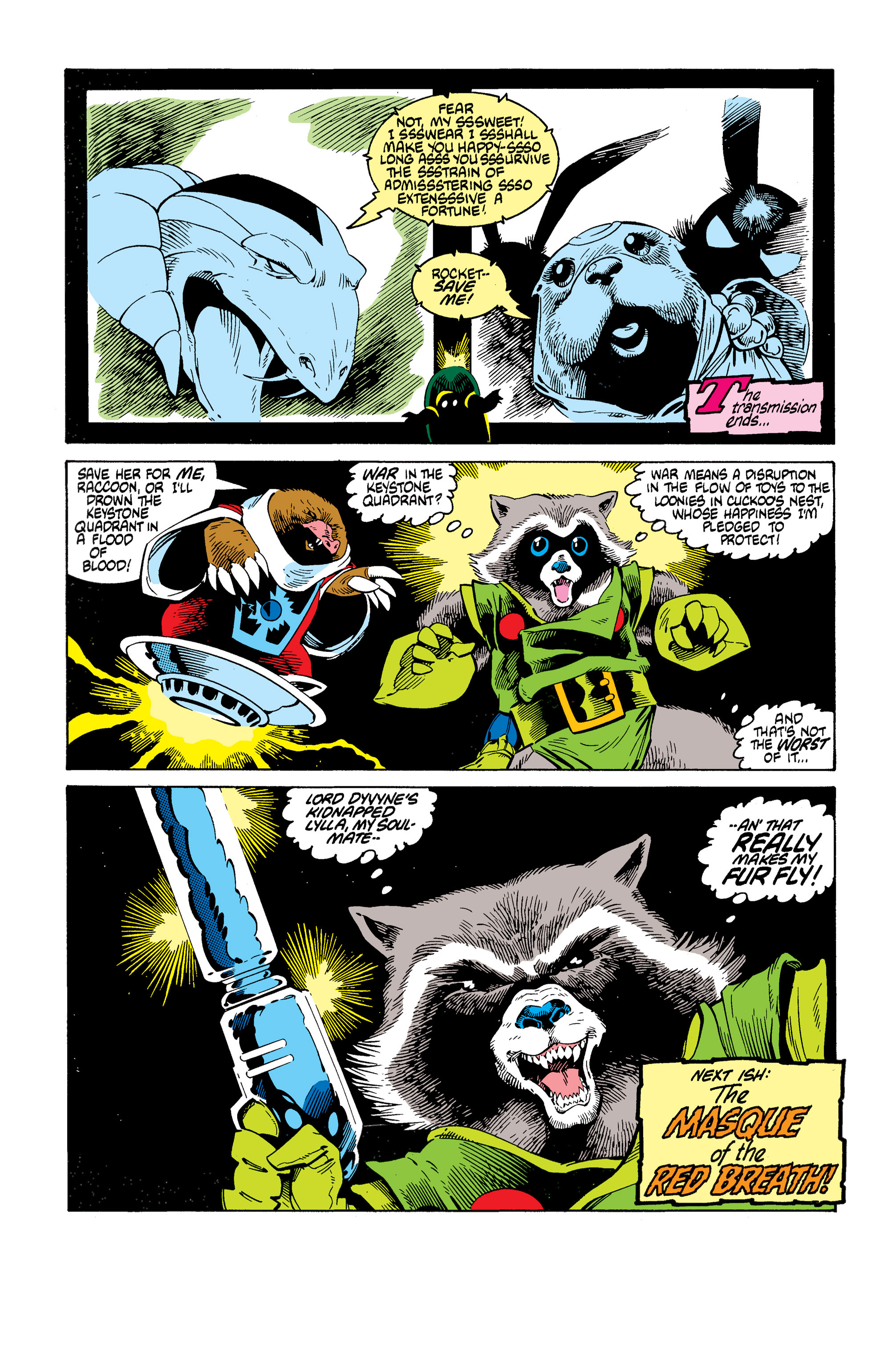 Read online Rocket Raccoon (1985) comic -  Issue #1 - 23