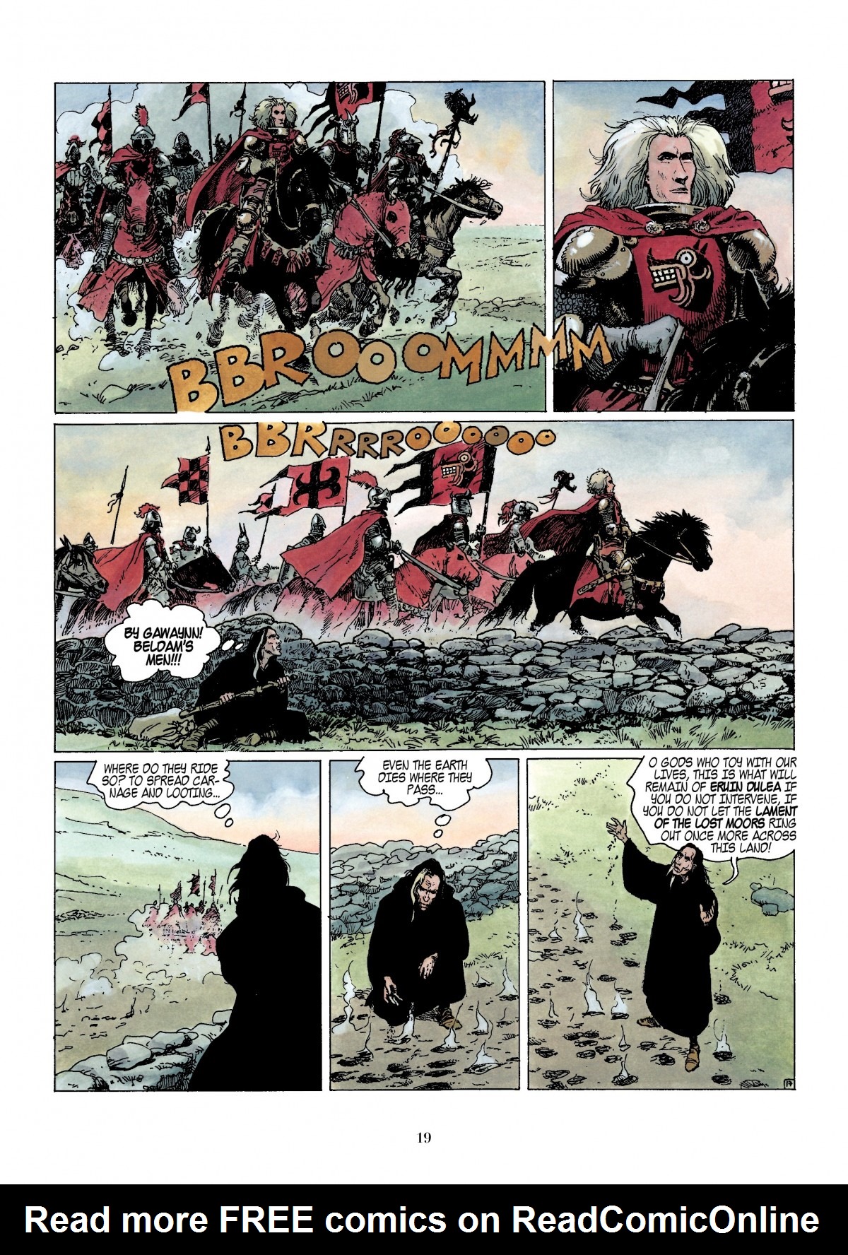Read online Lament of the Lost Moors comic -  Issue #1 - 19