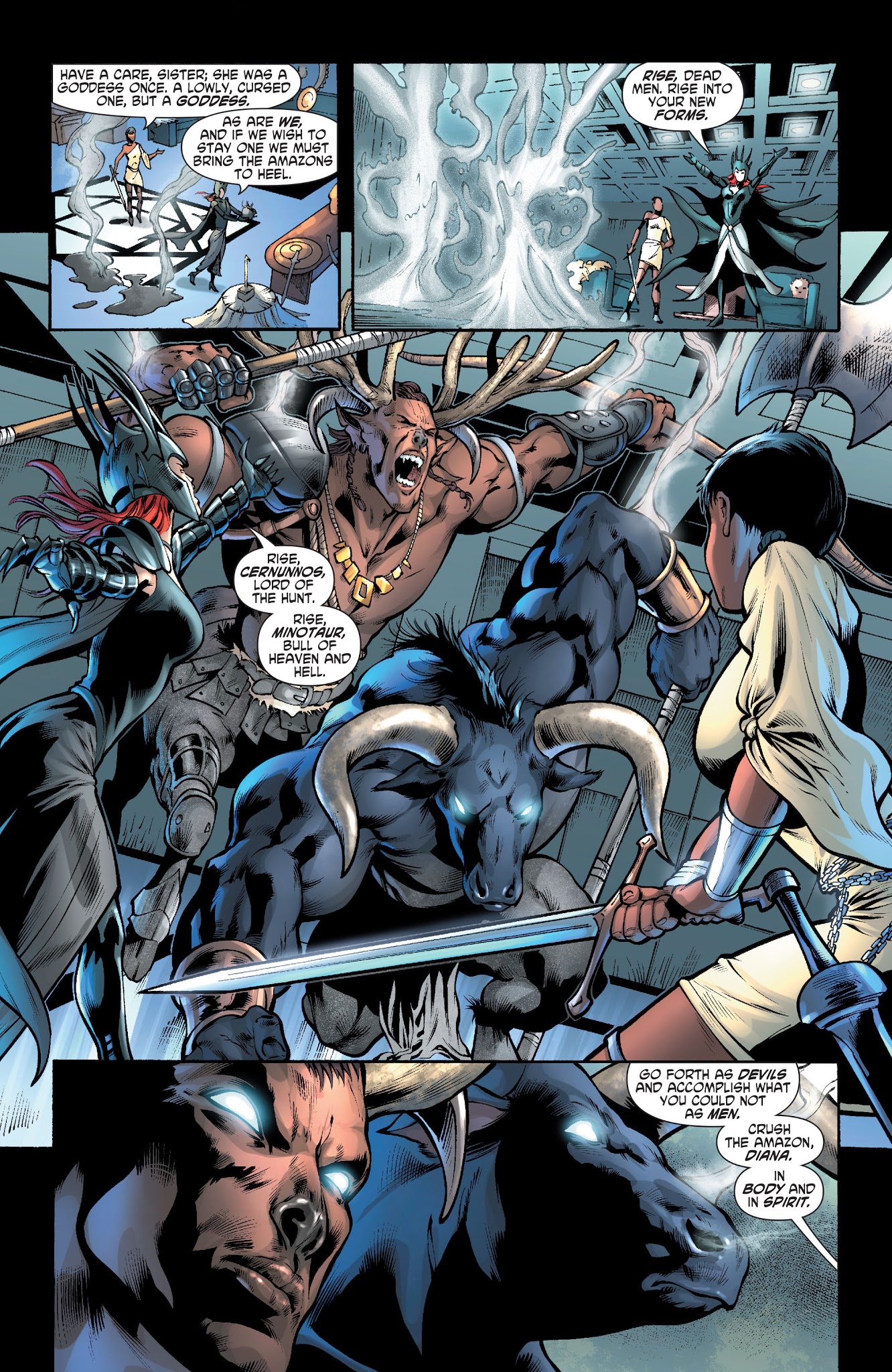Read online Wonder Woman: Odyssey comic -  Issue # TPB 1 - 123