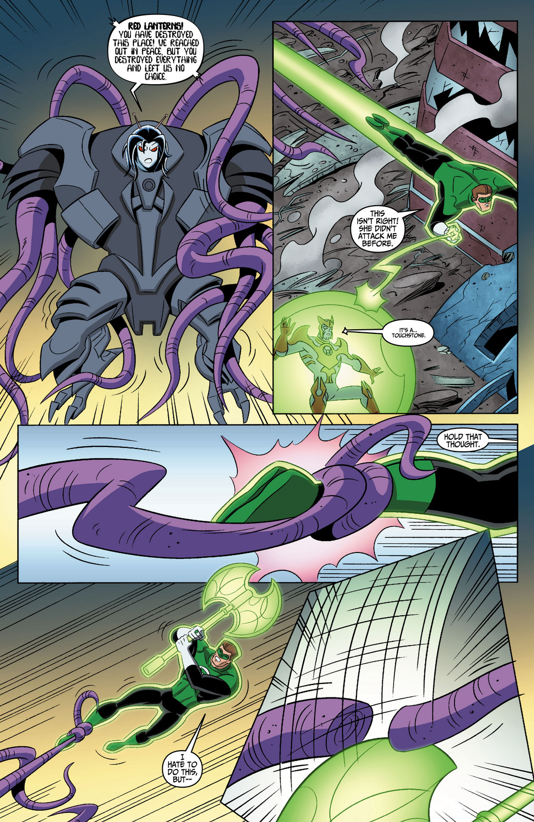 Read online Green Lantern: The Animated Series comic -  Issue #6 - 16