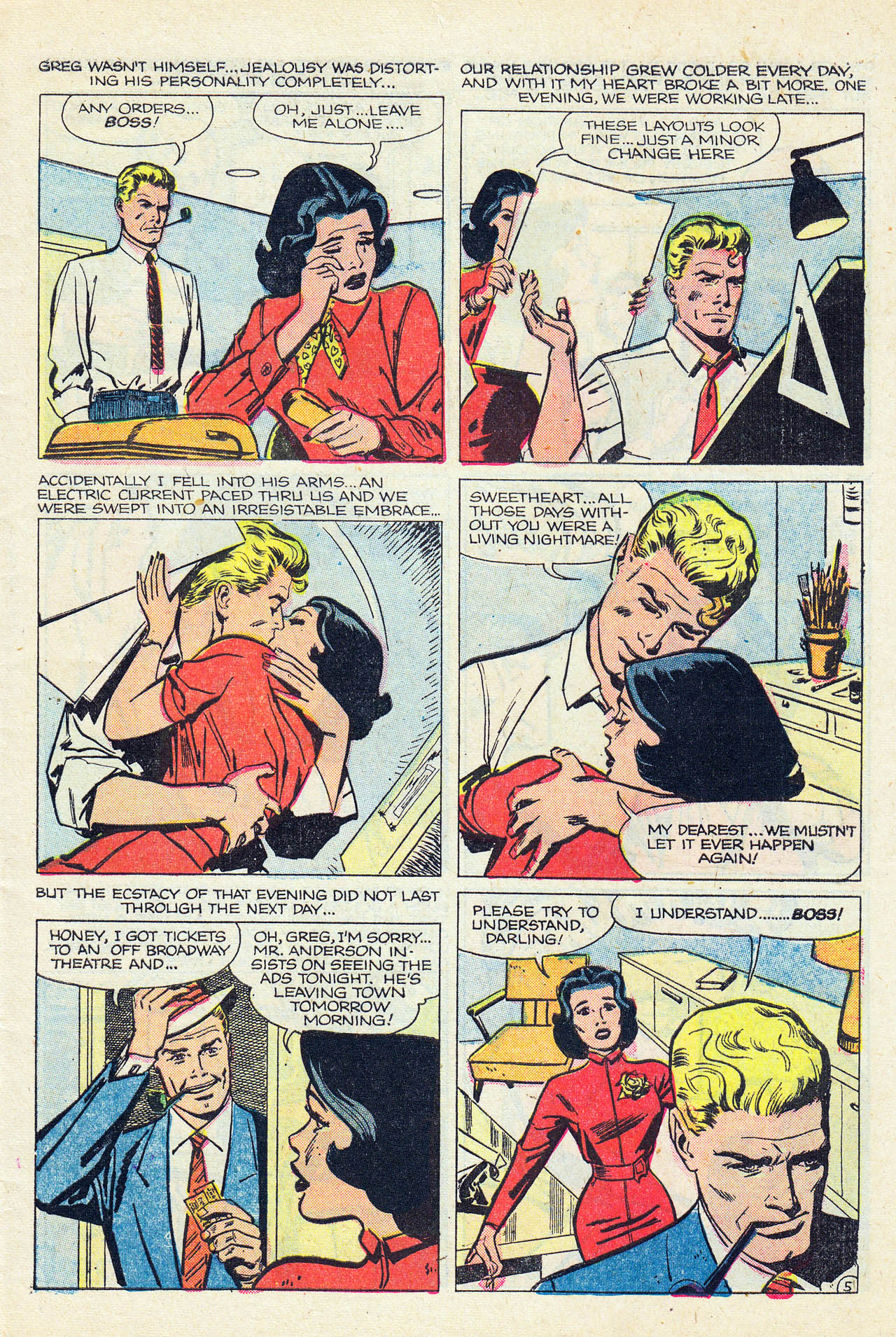 Read online Love Romances comic -  Issue #79 - 7