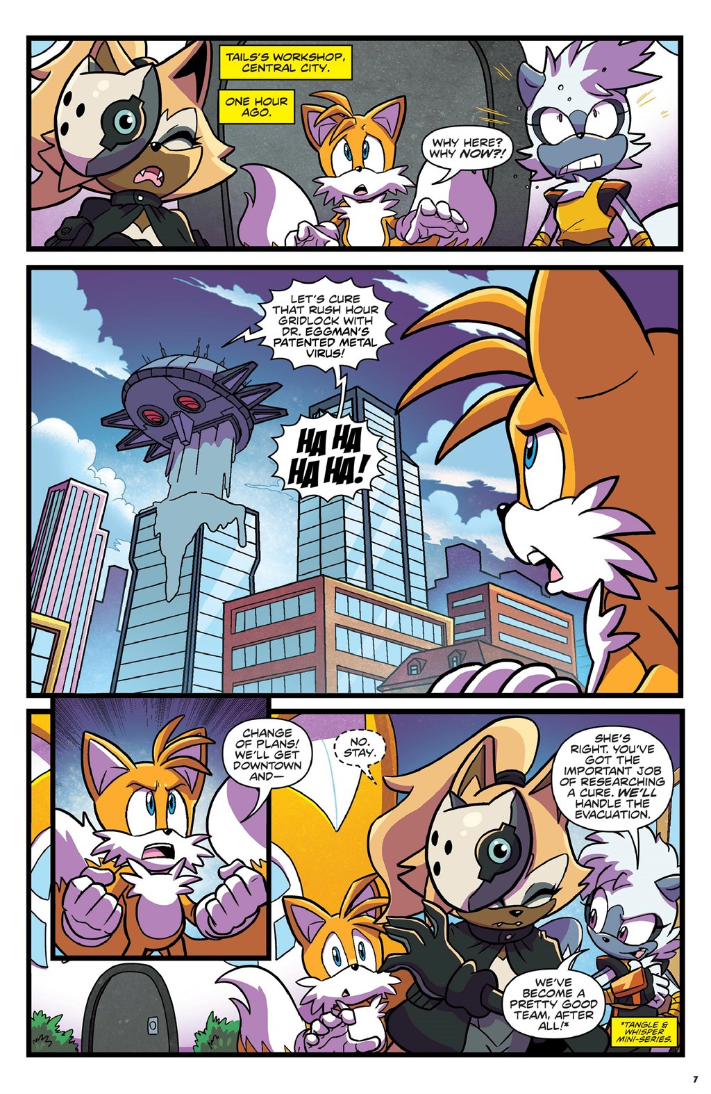 Read online Sonic the Hedgehog (2018) comic -  Issue # _The IDW Collection 3 (Part 1) - 7