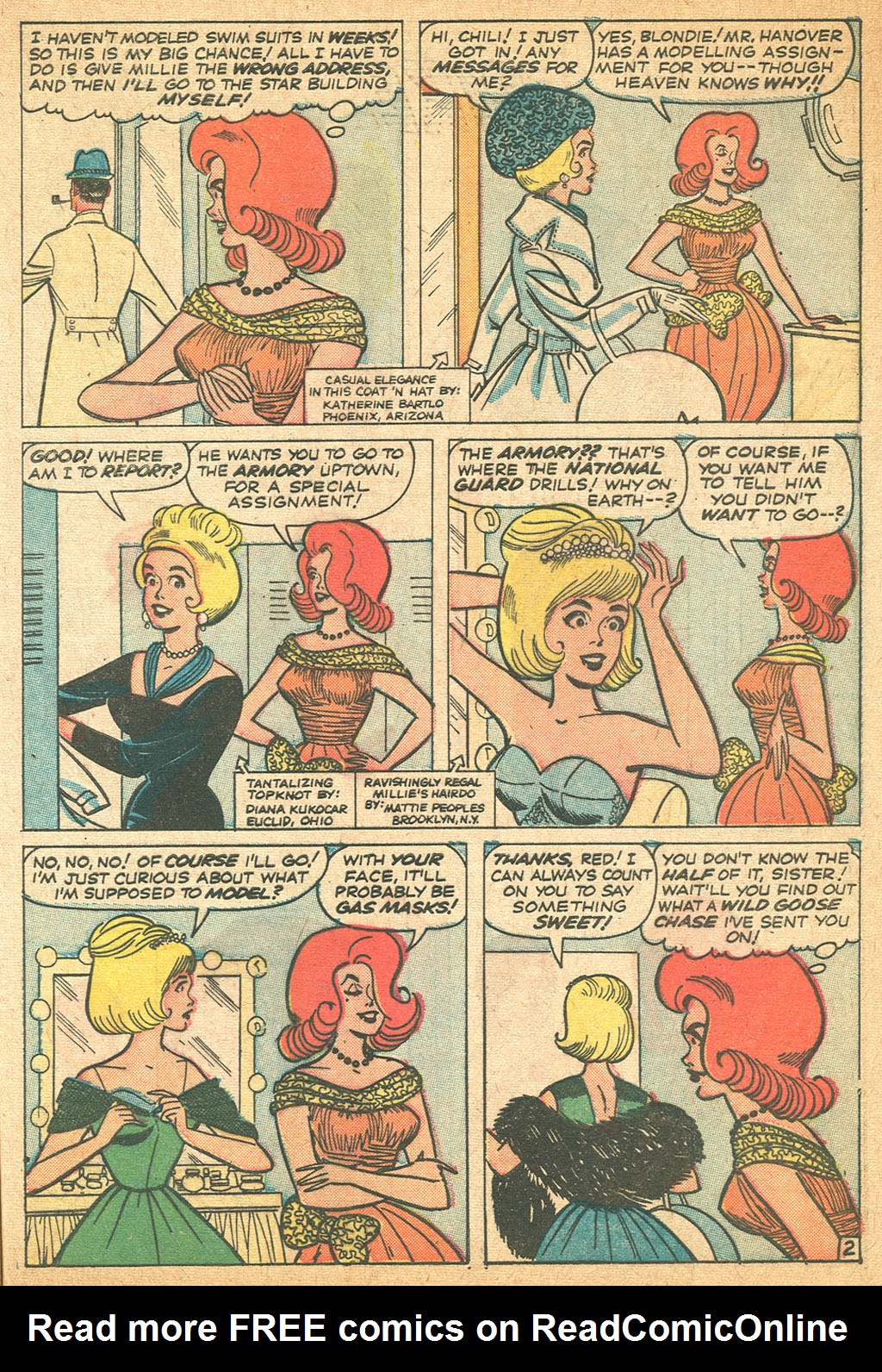 Read online Millie the Model comic -  Issue #115 - 29