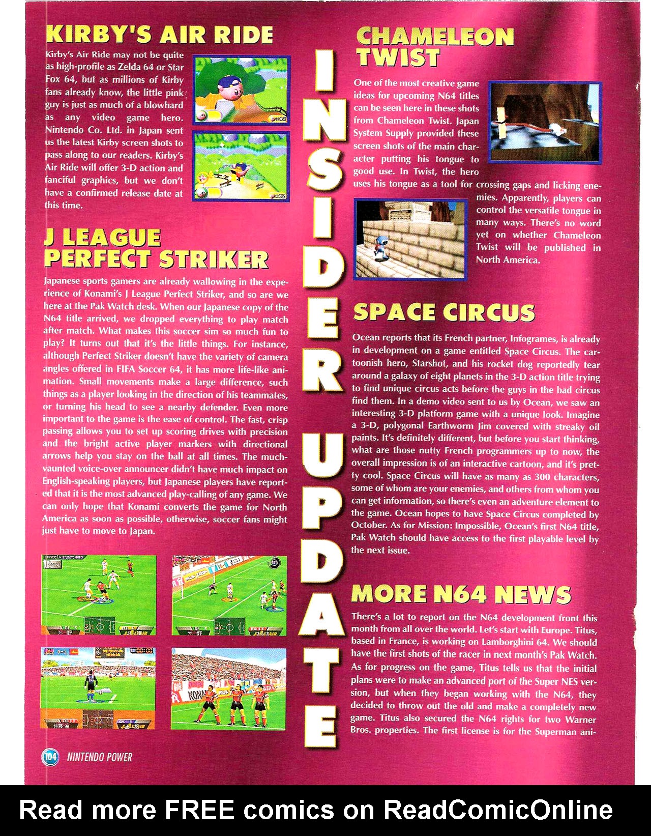 Read online Nintendo Power comic -  Issue #94 - 115