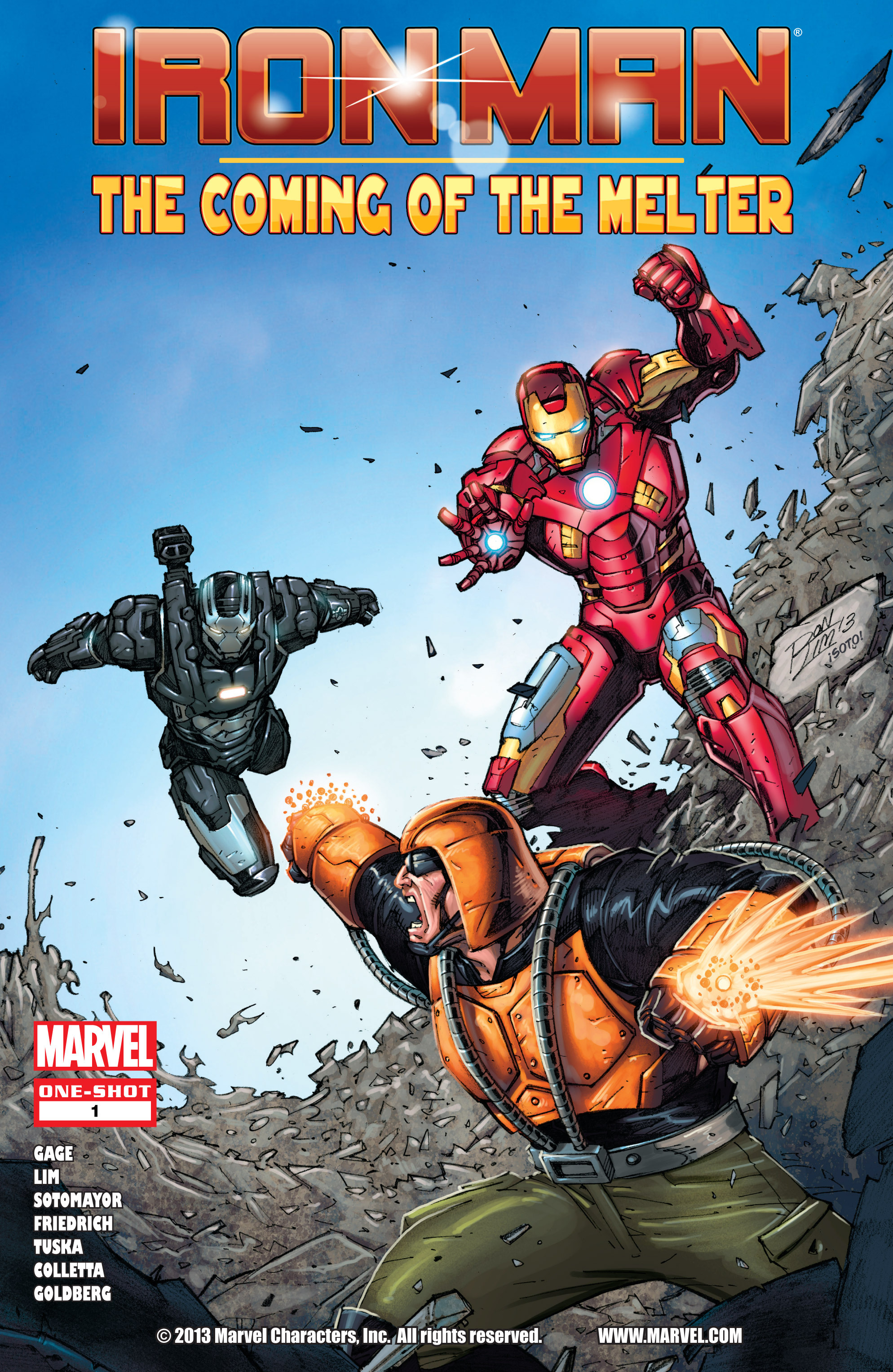 Read online Iron Man: The Coming of the Melter comic -  Issue # Full - 1
