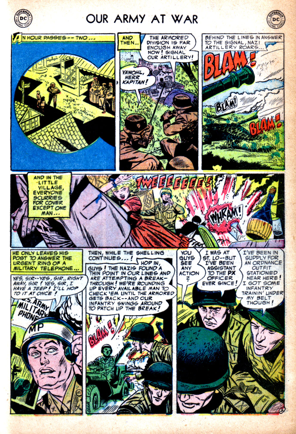 Read online Our Army at War (1952) comic -  Issue #16 - 29