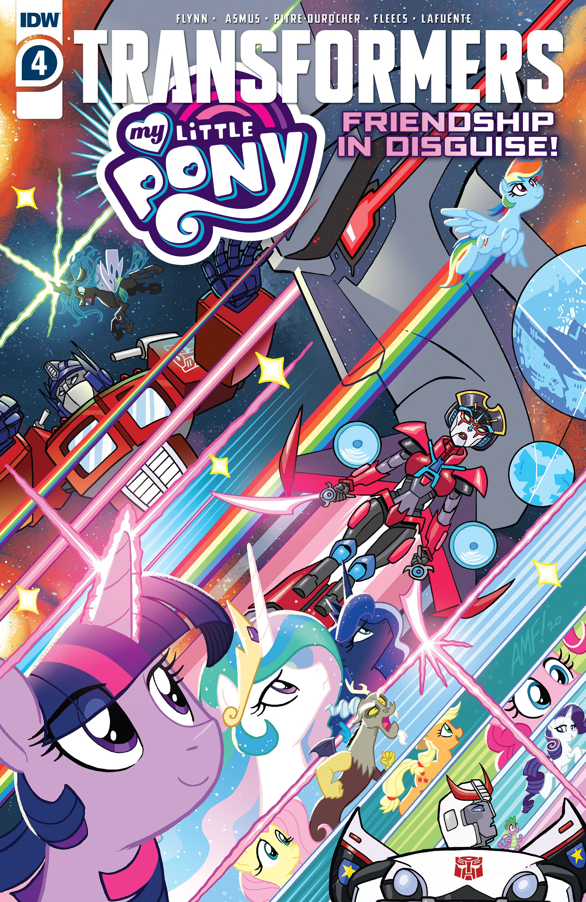 Read online My Little Pony/Transformers comic -  Issue #4 - 1