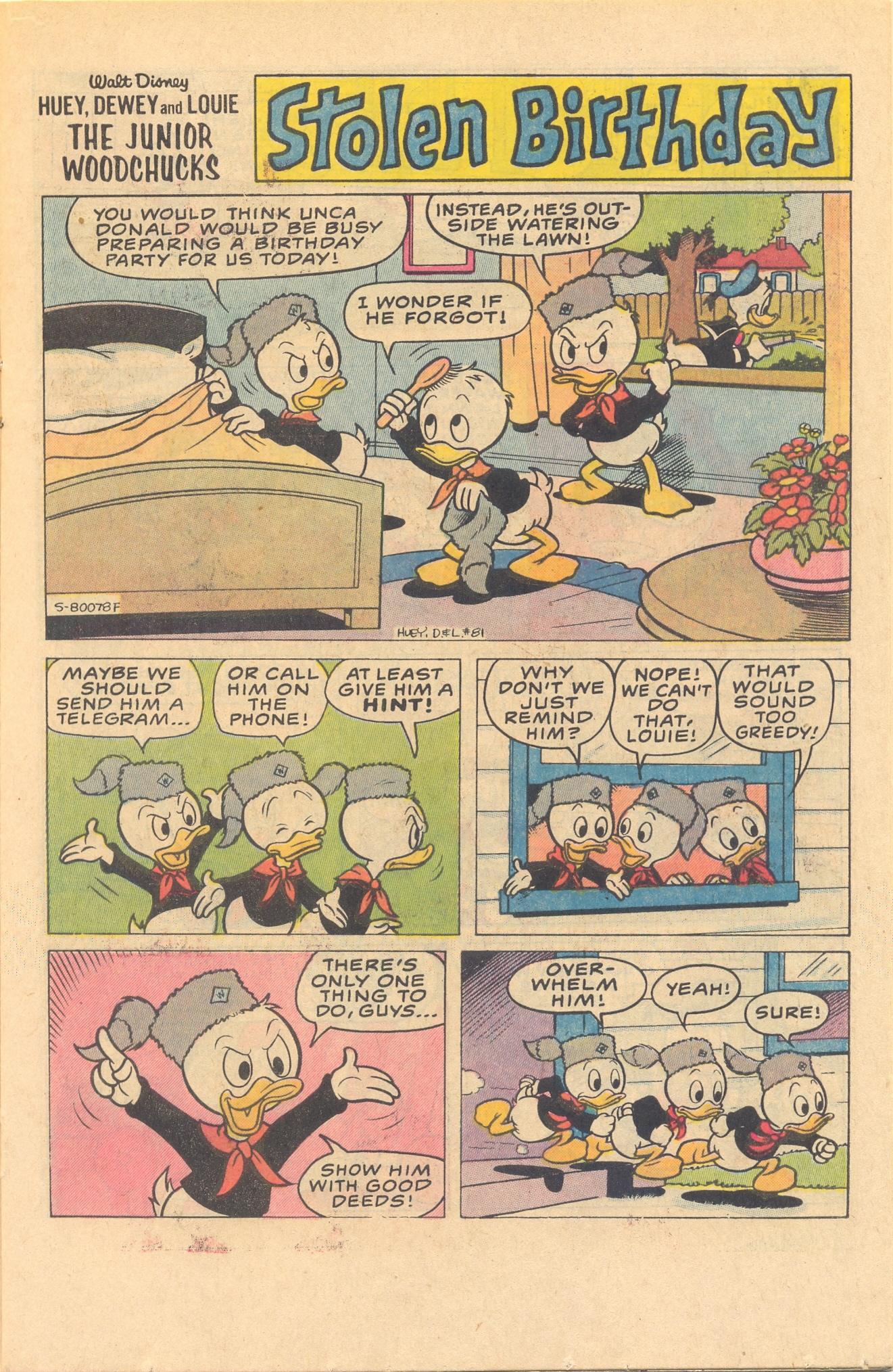 Read online Huey, Dewey, and Louie Junior Woodchucks comic -  Issue #81 - 15