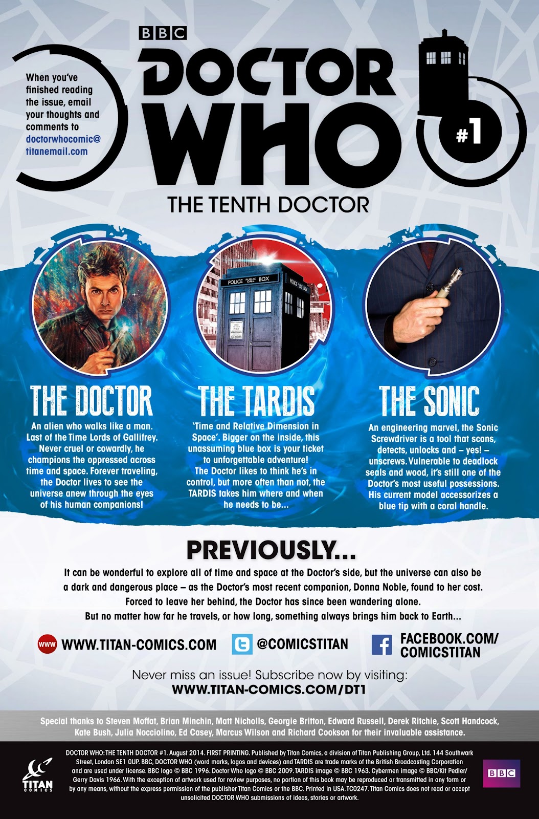 Doctor Who: The Tenth Doctor issue 1 - Page 4