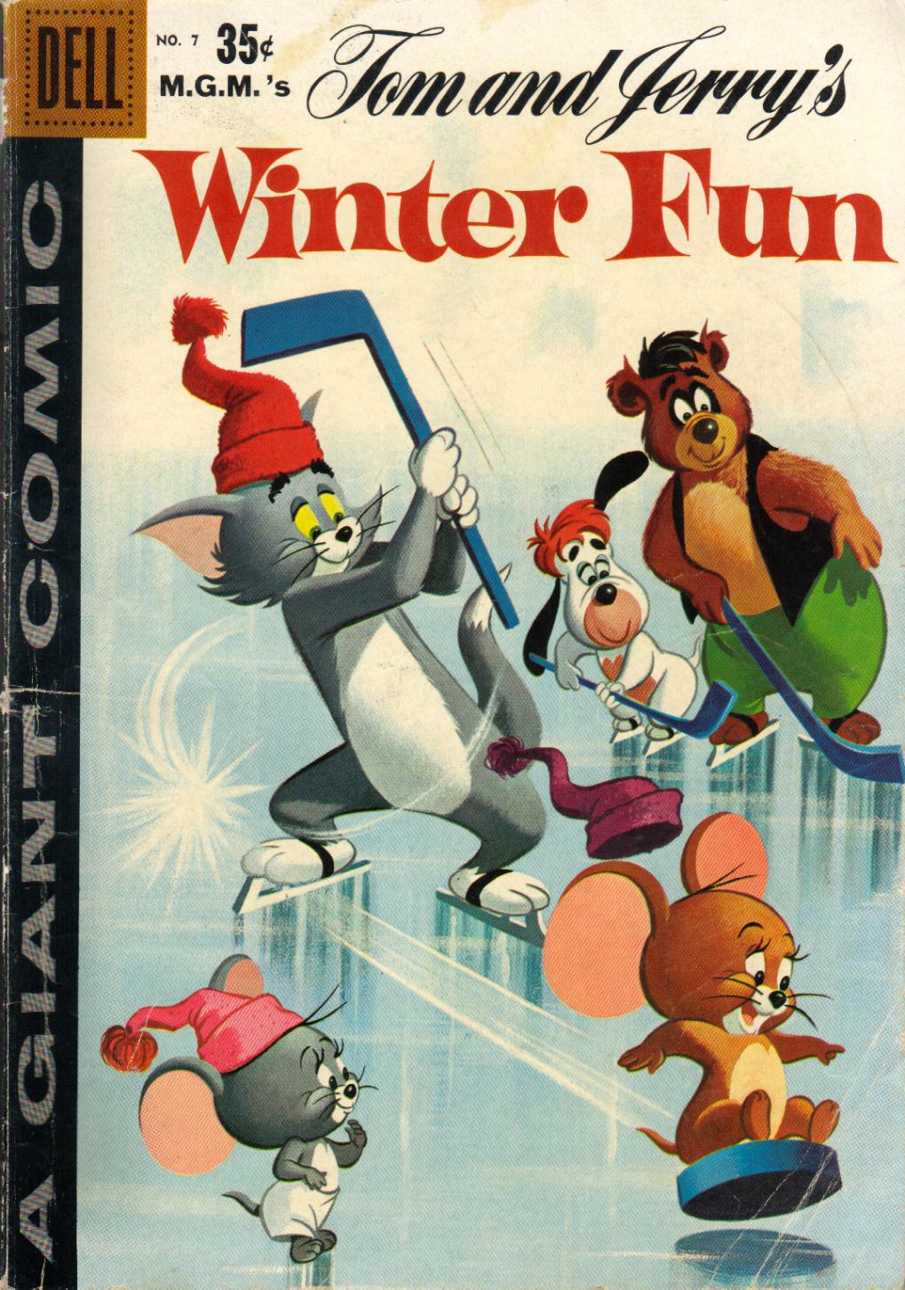 Read online M.G.M.'s Tom and Jerry's Winter Fun comic -  Issue #7 - 1