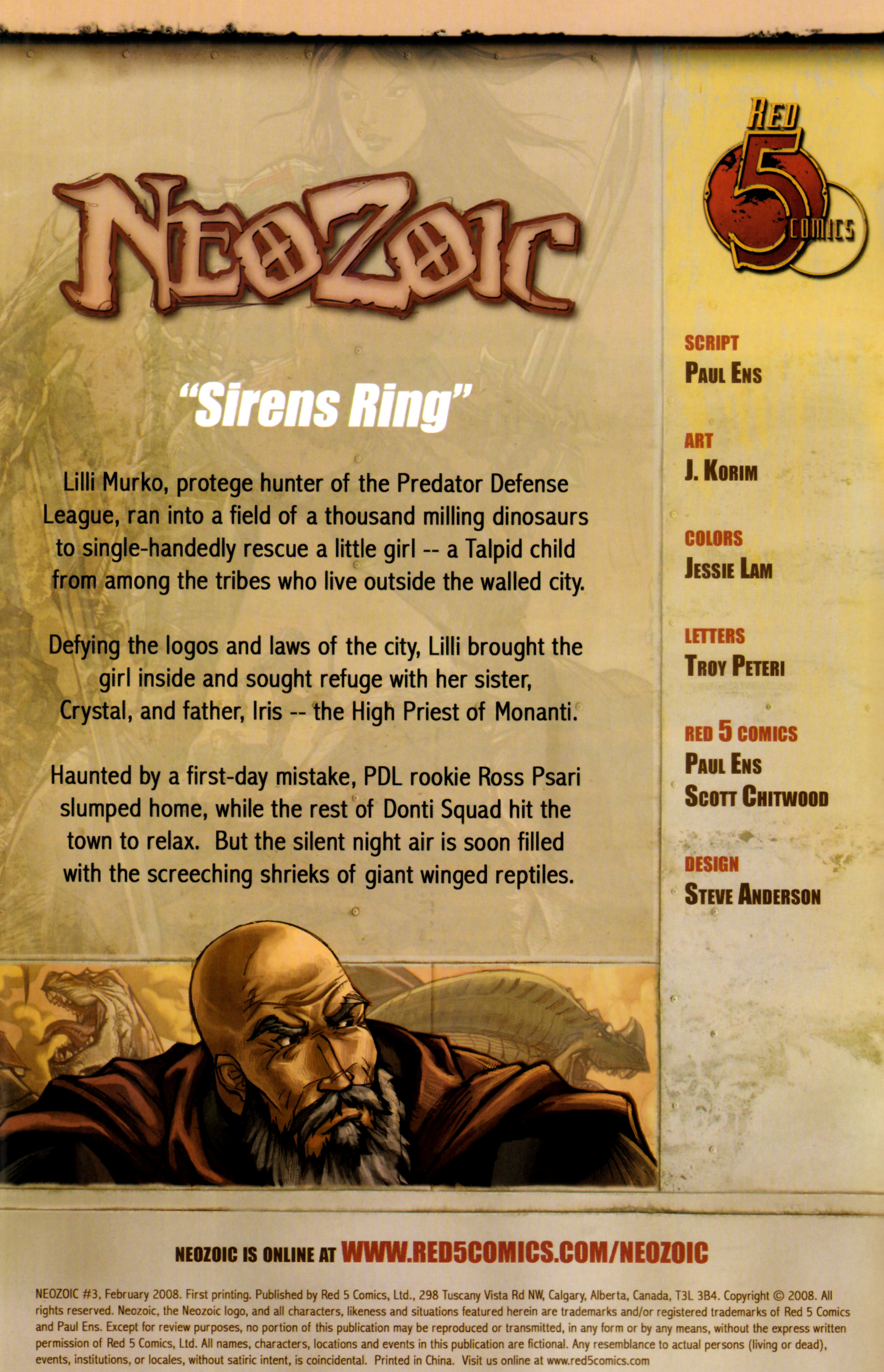 Read online Neozoic comic -  Issue #3 - 2