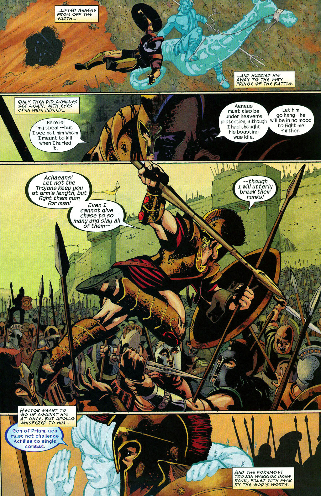 Read online The Iliad comic -  Issue #7 - 11