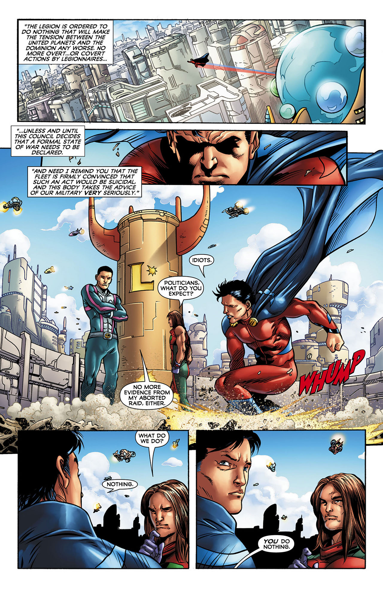 Read online Legion of Super-Heroes (2011) comic -  Issue #10 - 10