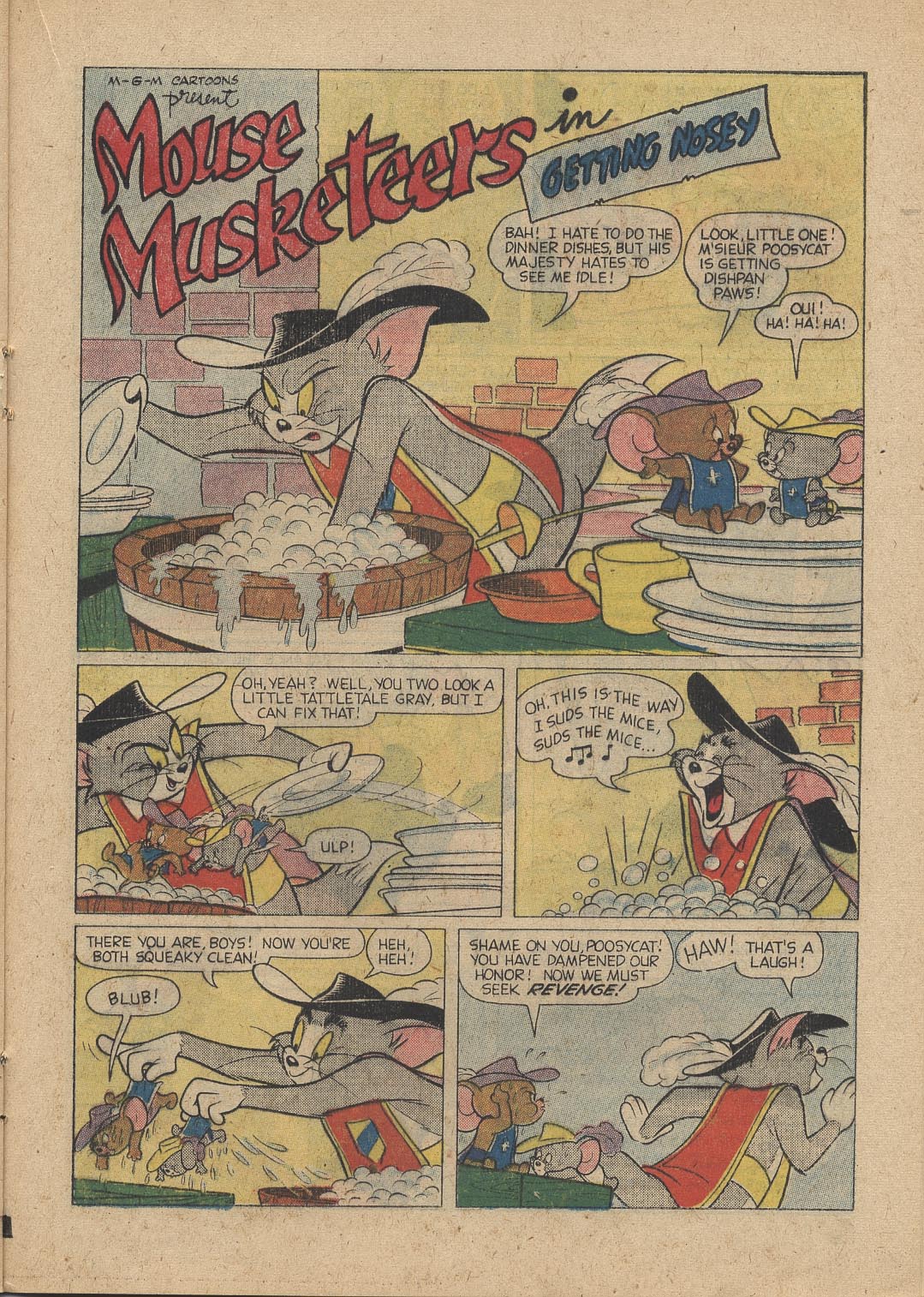 Read online M.G.M's The Mouse Musketeers comic -  Issue #11 - 21