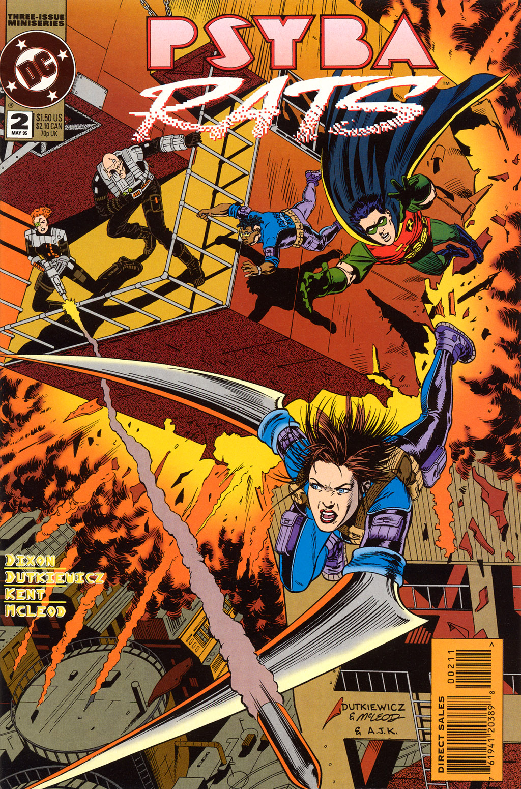 Read online The Psyba-Rats comic -  Issue #2 - 1