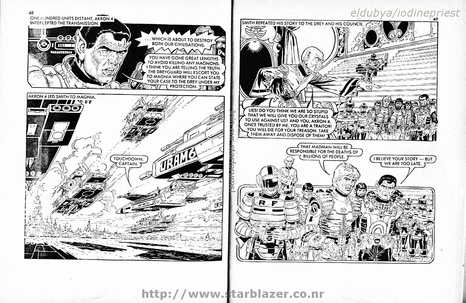 Read online Starblazer comic -  Issue #107 - 26