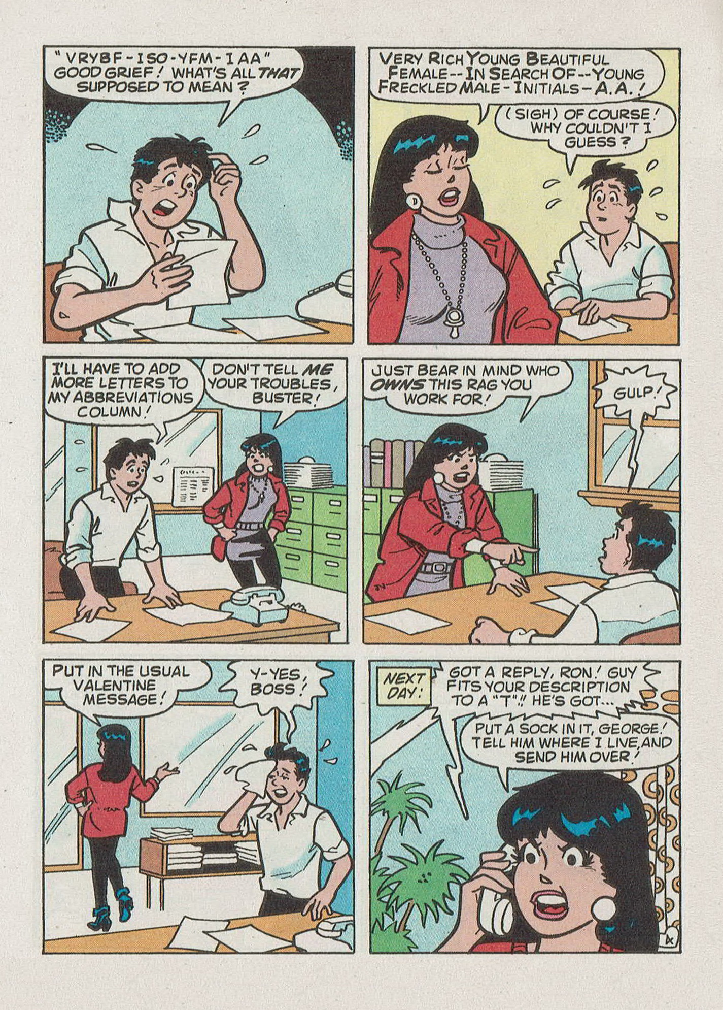 Read online Archie's Pals 'n' Gals Double Digest Magazine comic -  Issue #91 - 121